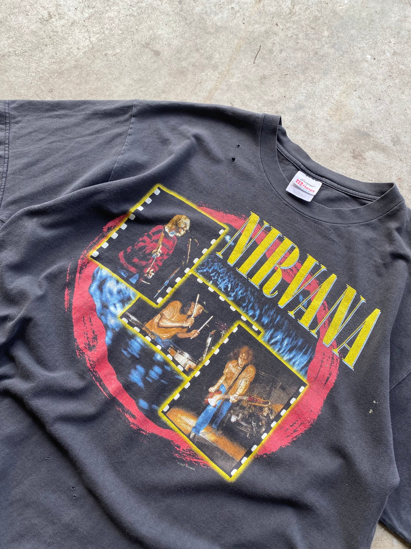 Vintage Nirvana Unplugged shirt size extra large