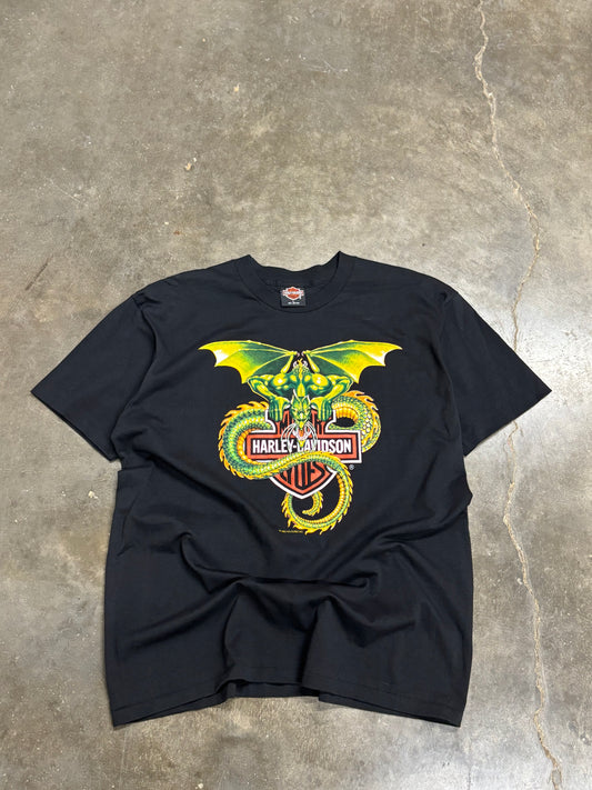 Vintage Harley Davidson Gargoyle shirt size large