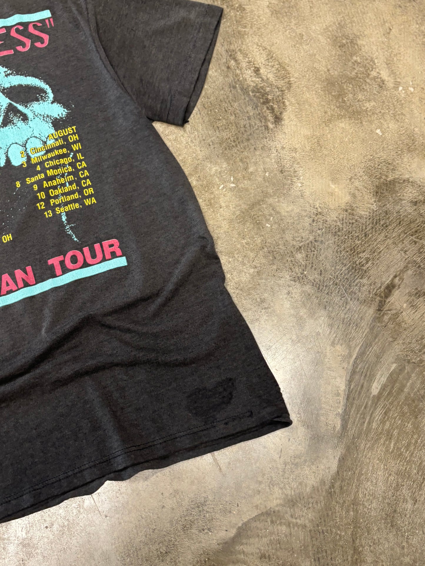 Vintage Wasp band shirt size medium