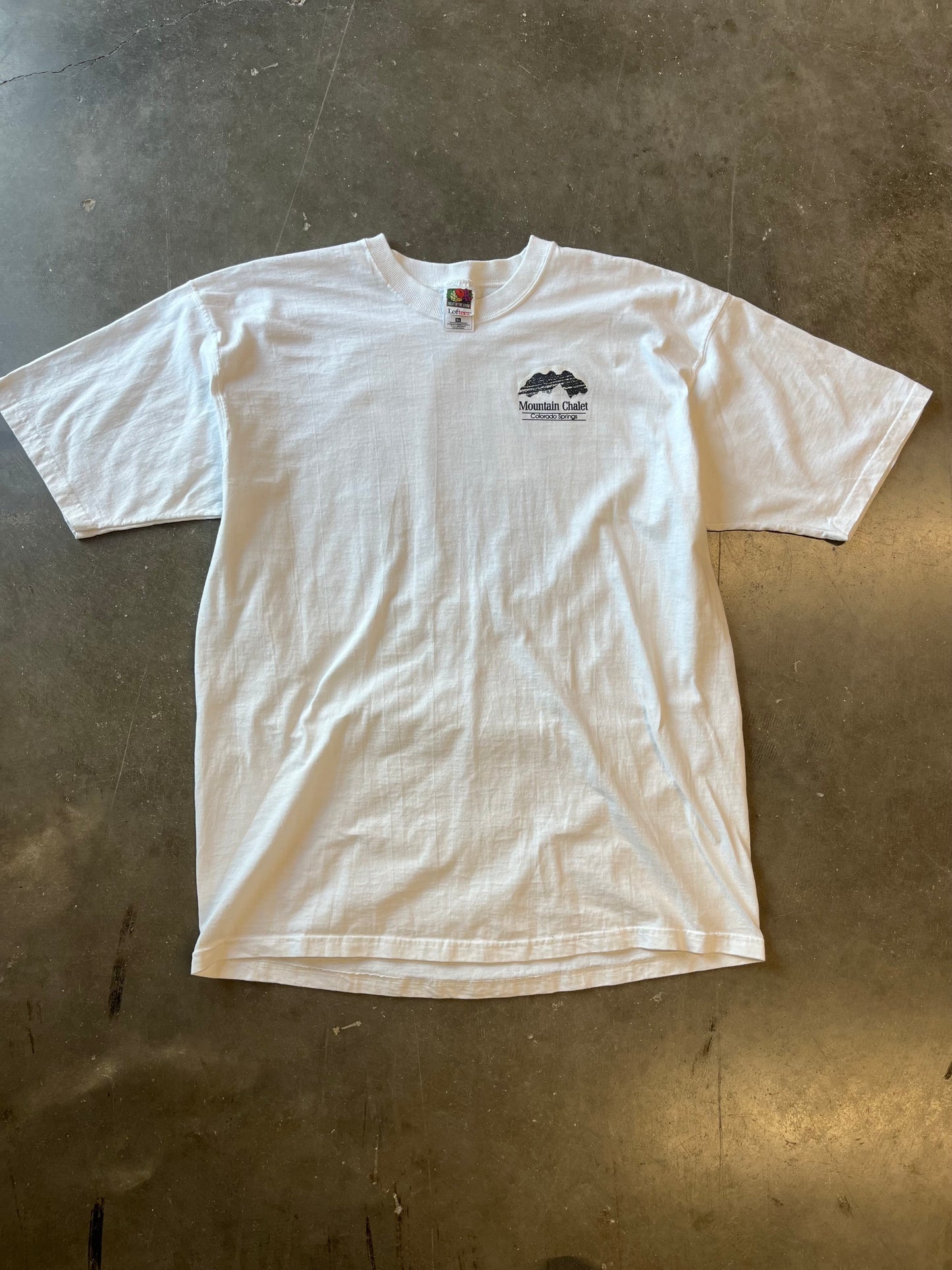 Vintage American Gothic skiing shirt size large