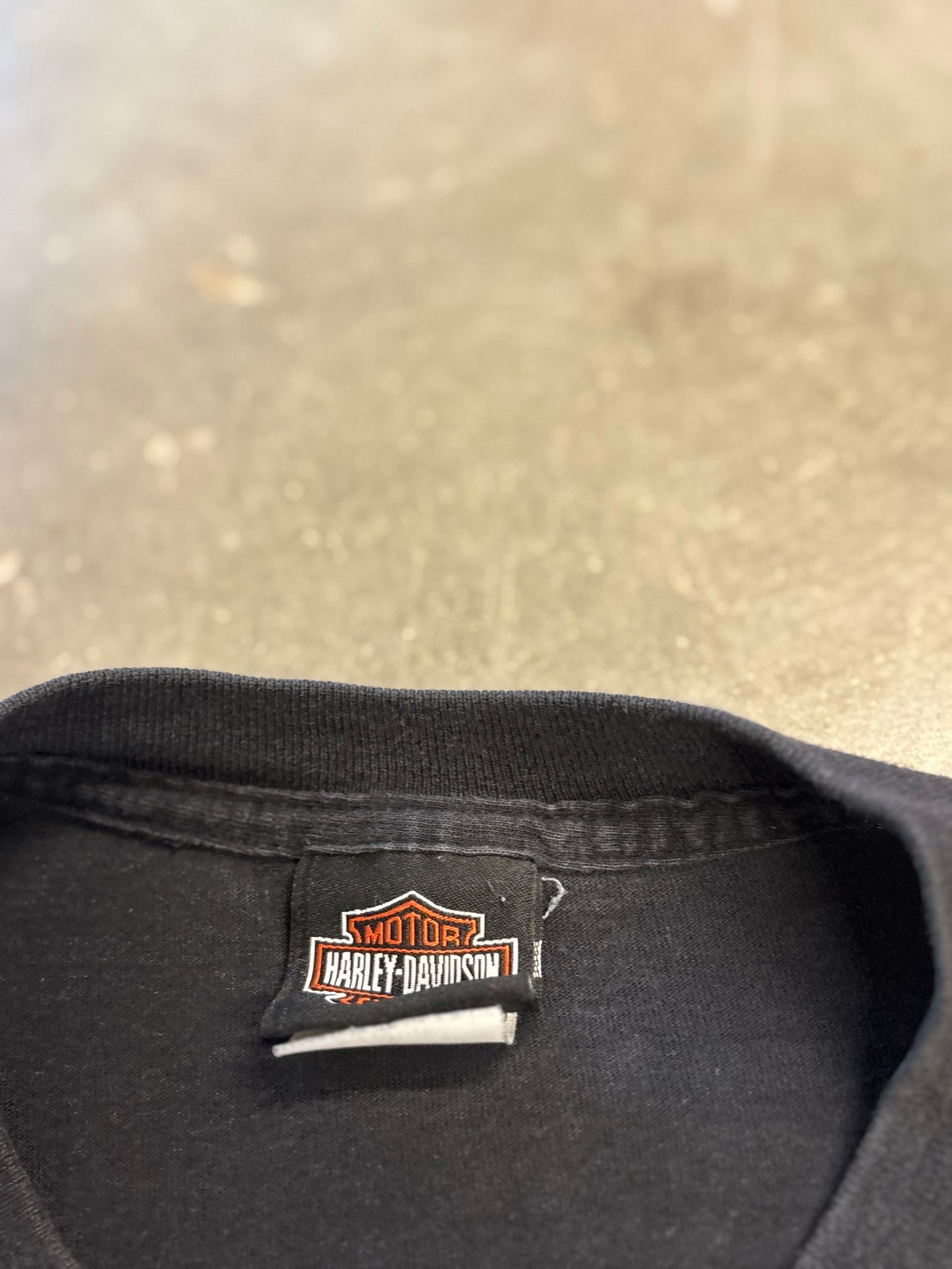 Vintage Harley Davidson Spiderweb long sleeve size xl