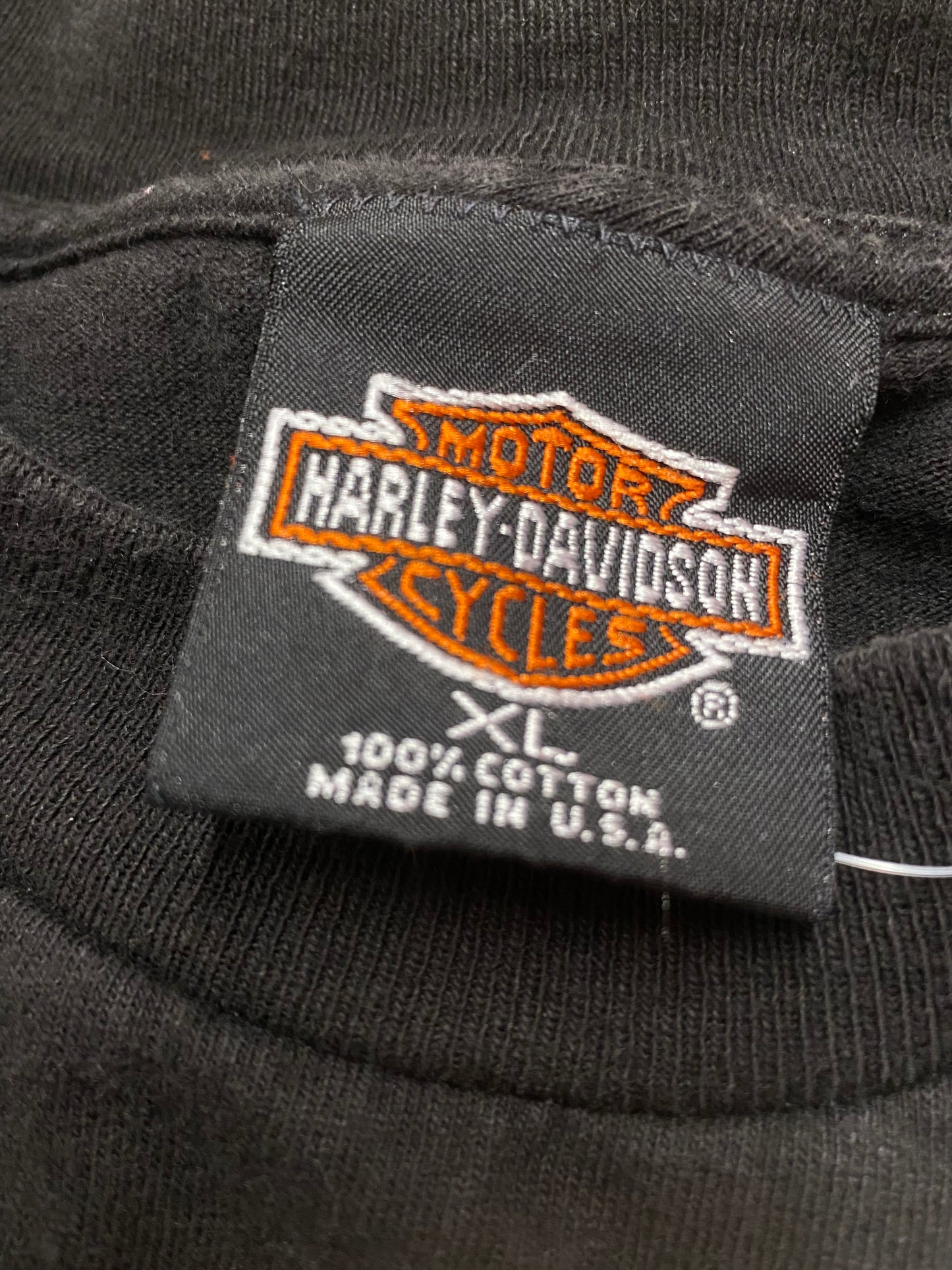Vintage Harley Davidson Supercharged lightning shirt size extra large