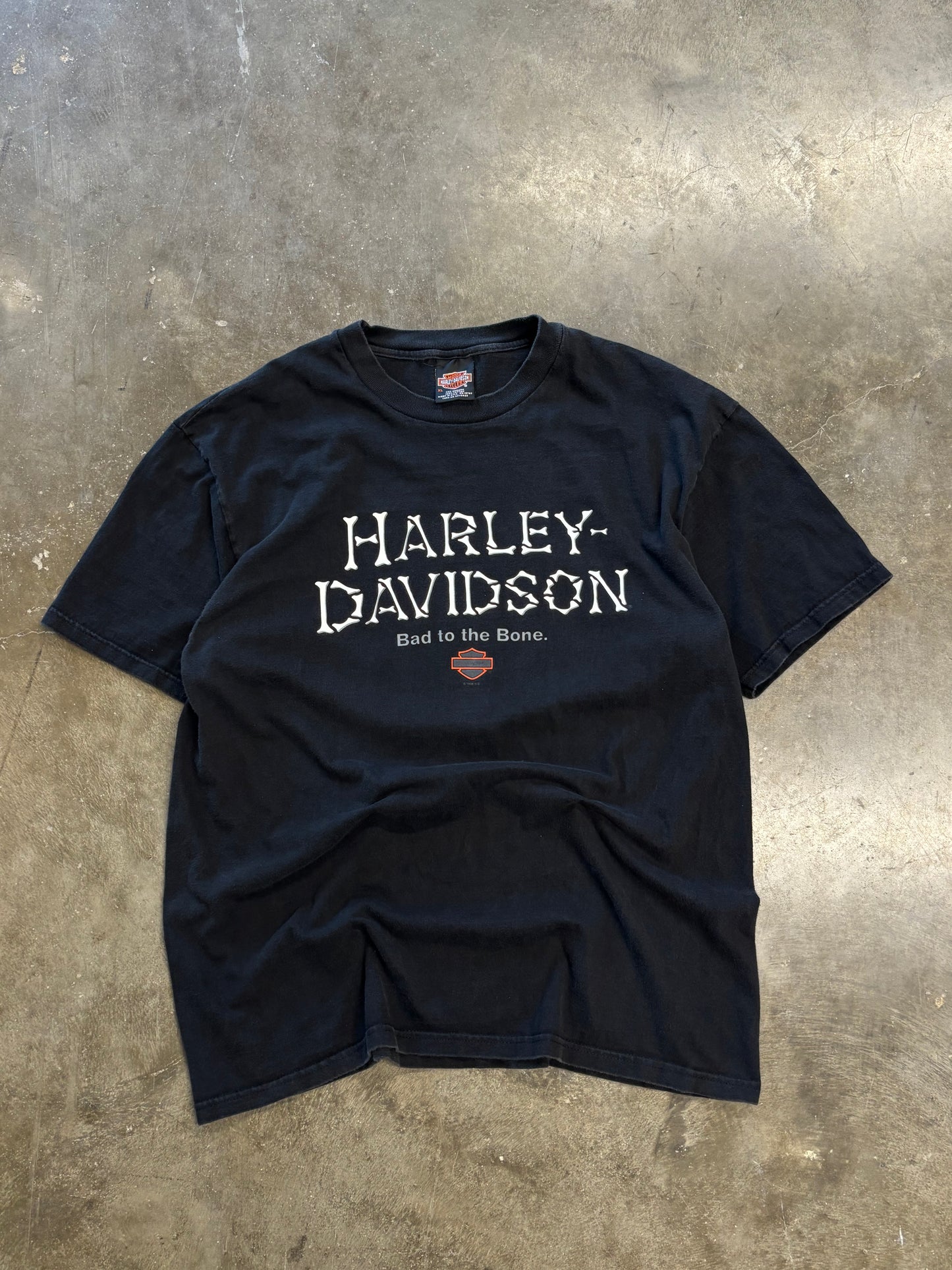Vintage Harley Davidson Bad to the bone shirt size xl