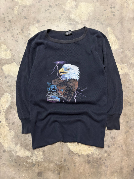 Vintage Harley Davidson purple lightning thermal size XXXL