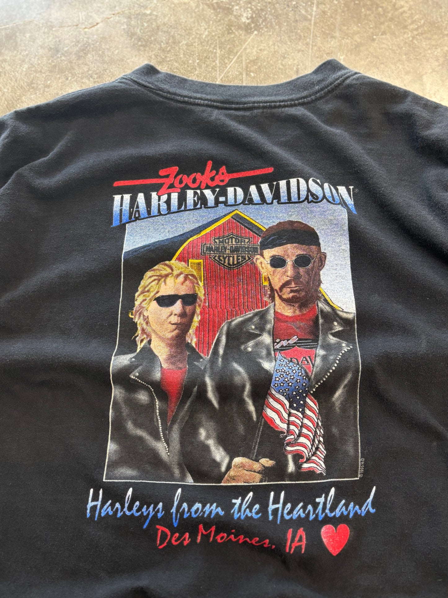 Vintage Harley Davidson American Gothic shirt size extra large
