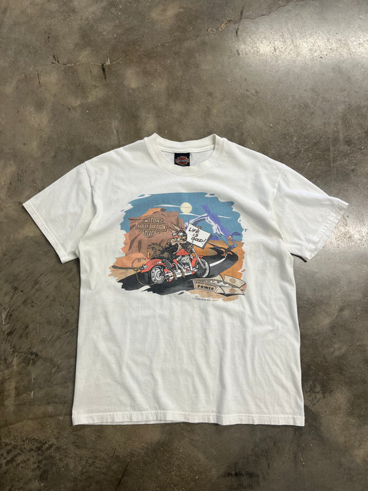 Vintage Harley Davidson Looney Tunes shirt size large
