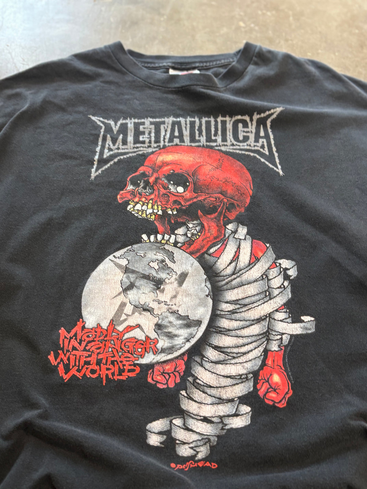 Vintage Metallica Pushead shirt size xxl