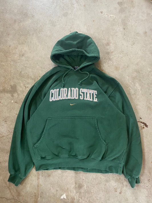 Vintage Colorado State Nike Center Check Earth Tone Size XL