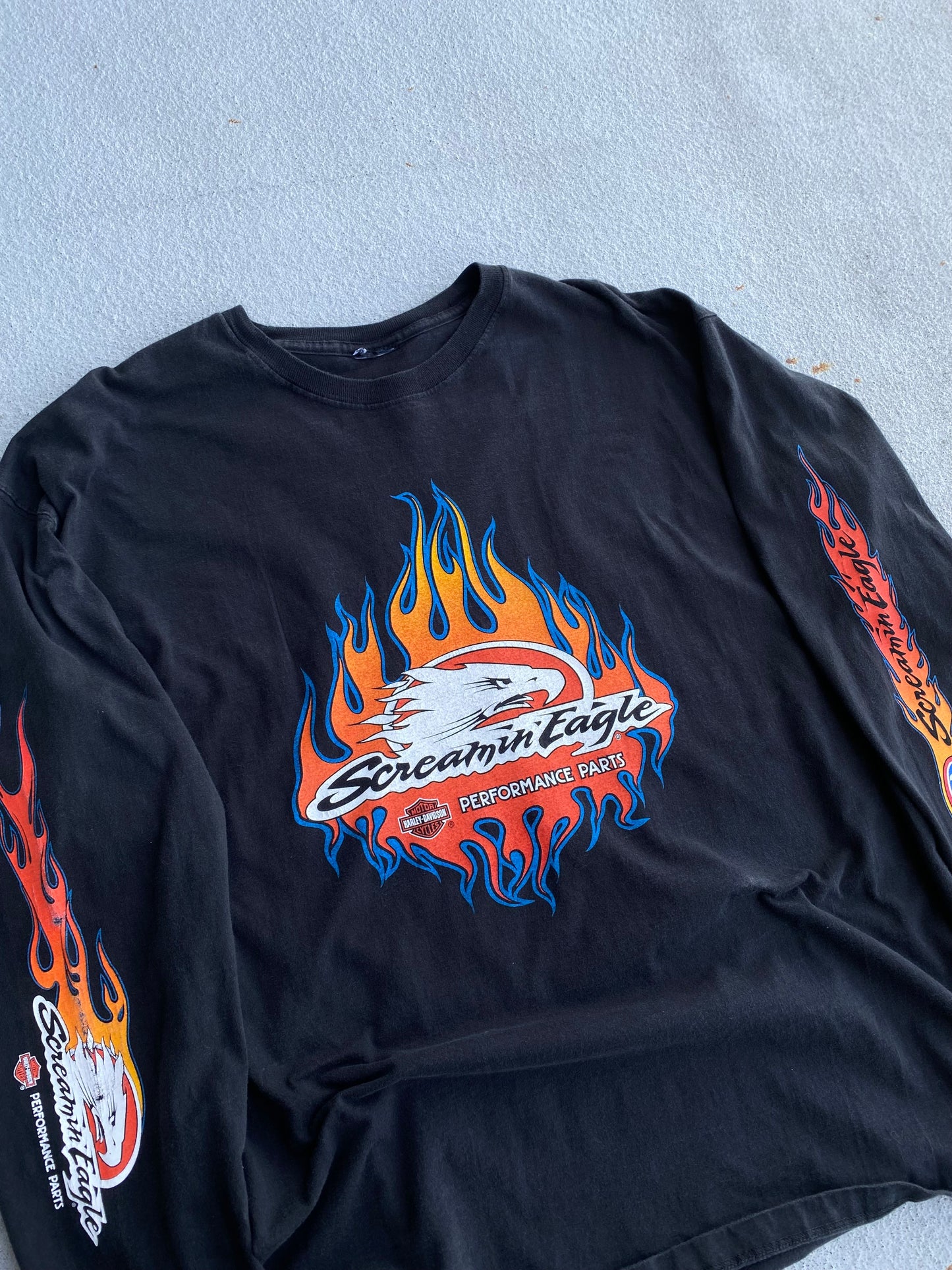 Vintage Harley Davidson Screaming Eagle 2XL Long sleeve