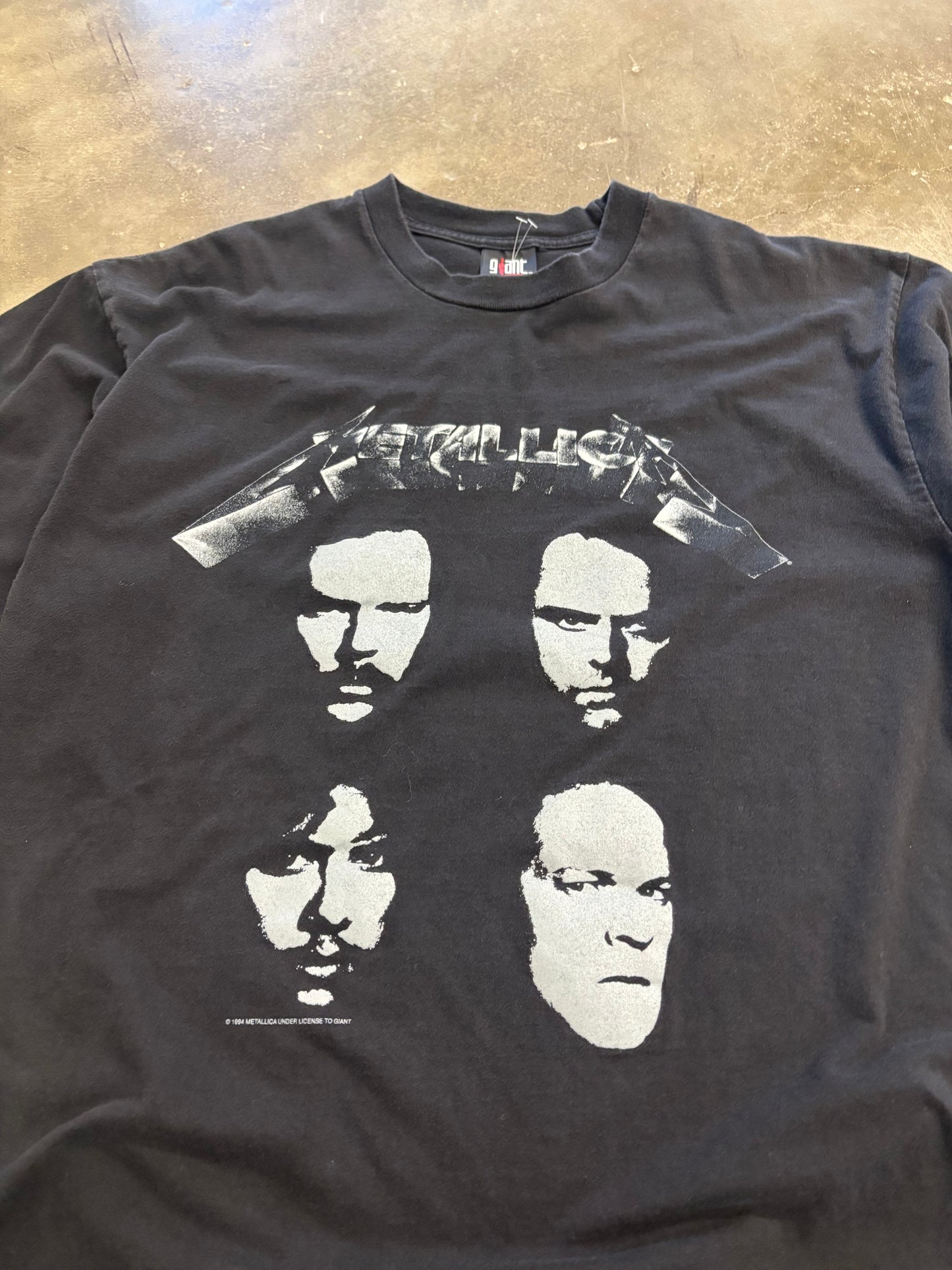Vintage Metallica Faces shirt size extra large