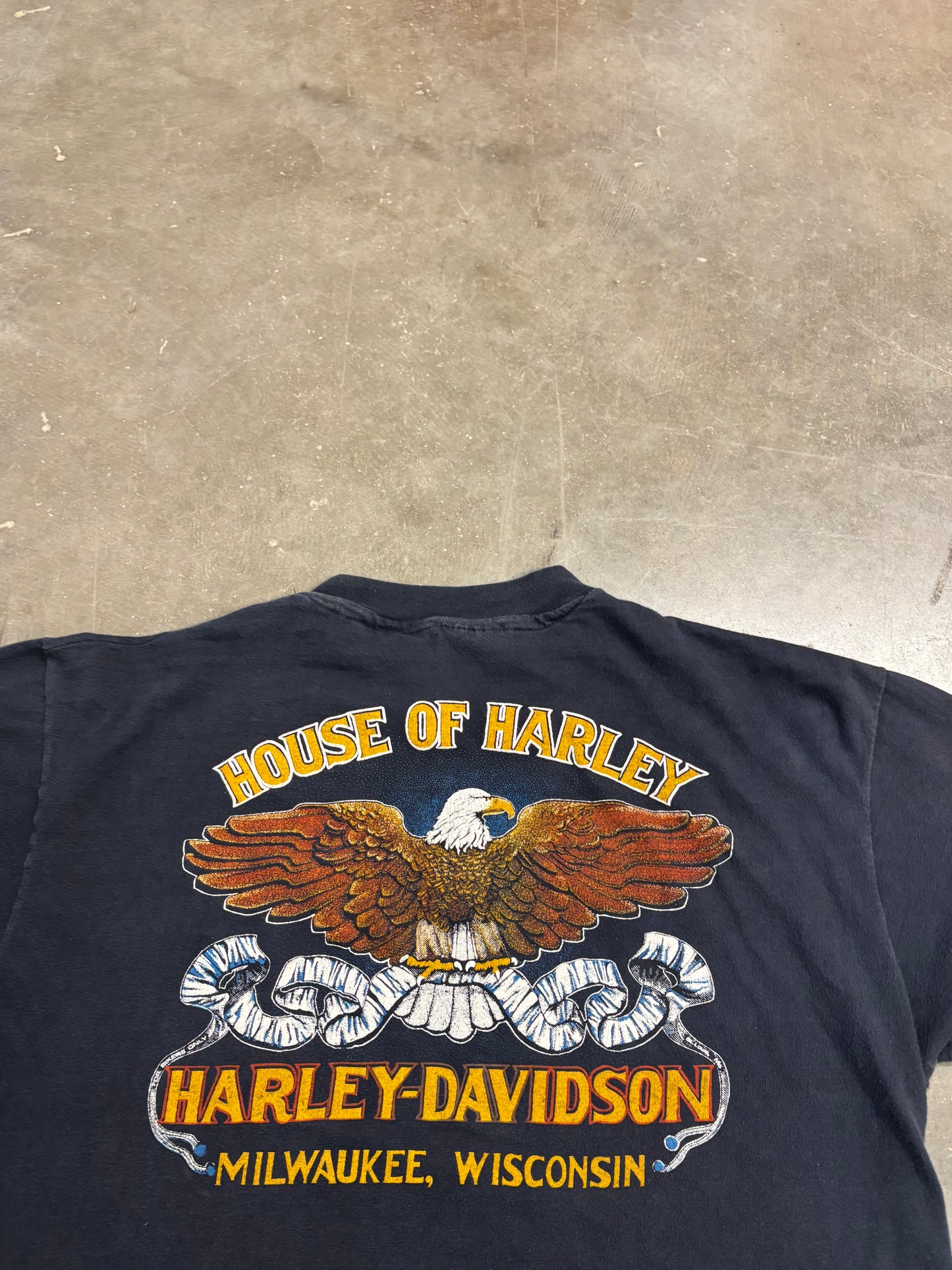 Vintage Harley Davidson sparkle shirt size xl