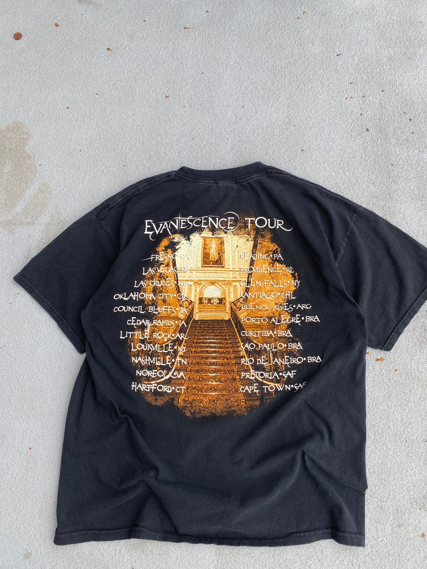 Vintage Evanescence Band Shirt Size XL