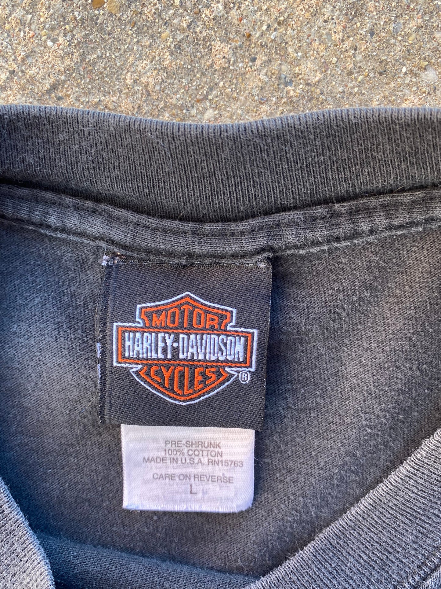 Vintage Harley Davidson make some noise long sleeve size large