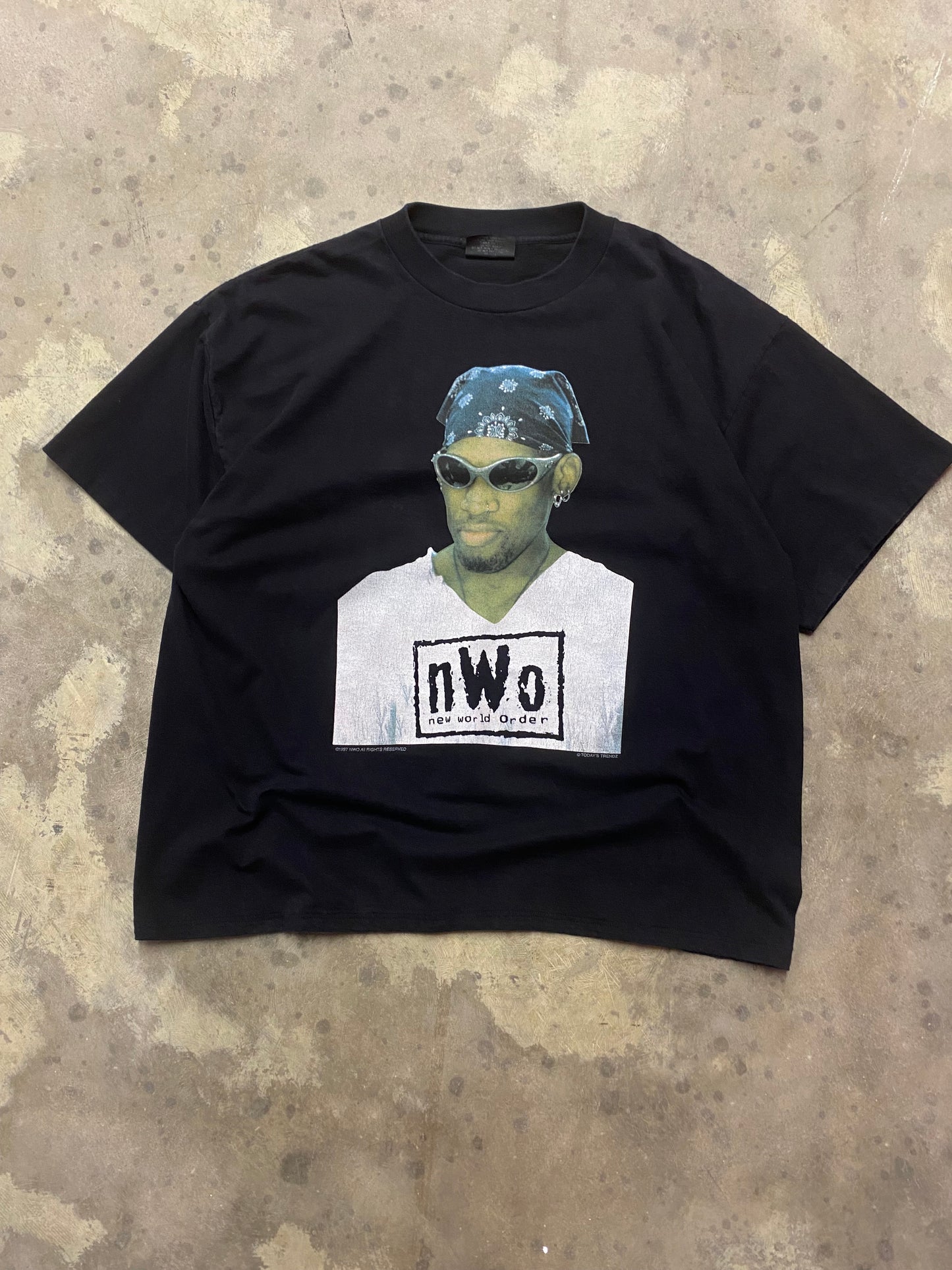 Vintage Dennis Rodman NWO shirt size XXl