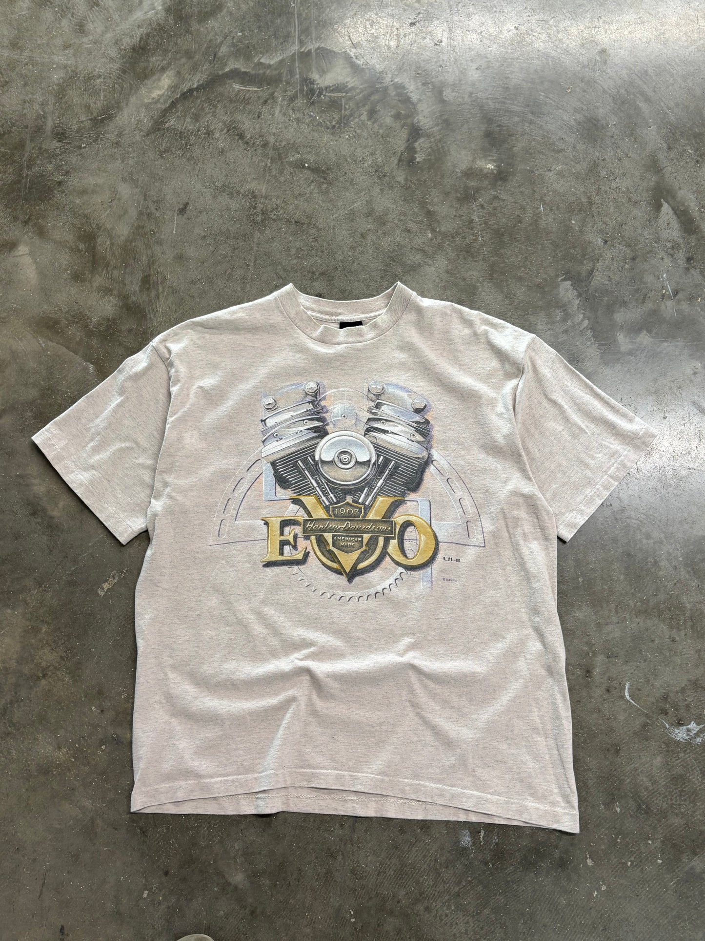 Vintage Harley Davidson v twin shirt size xl
