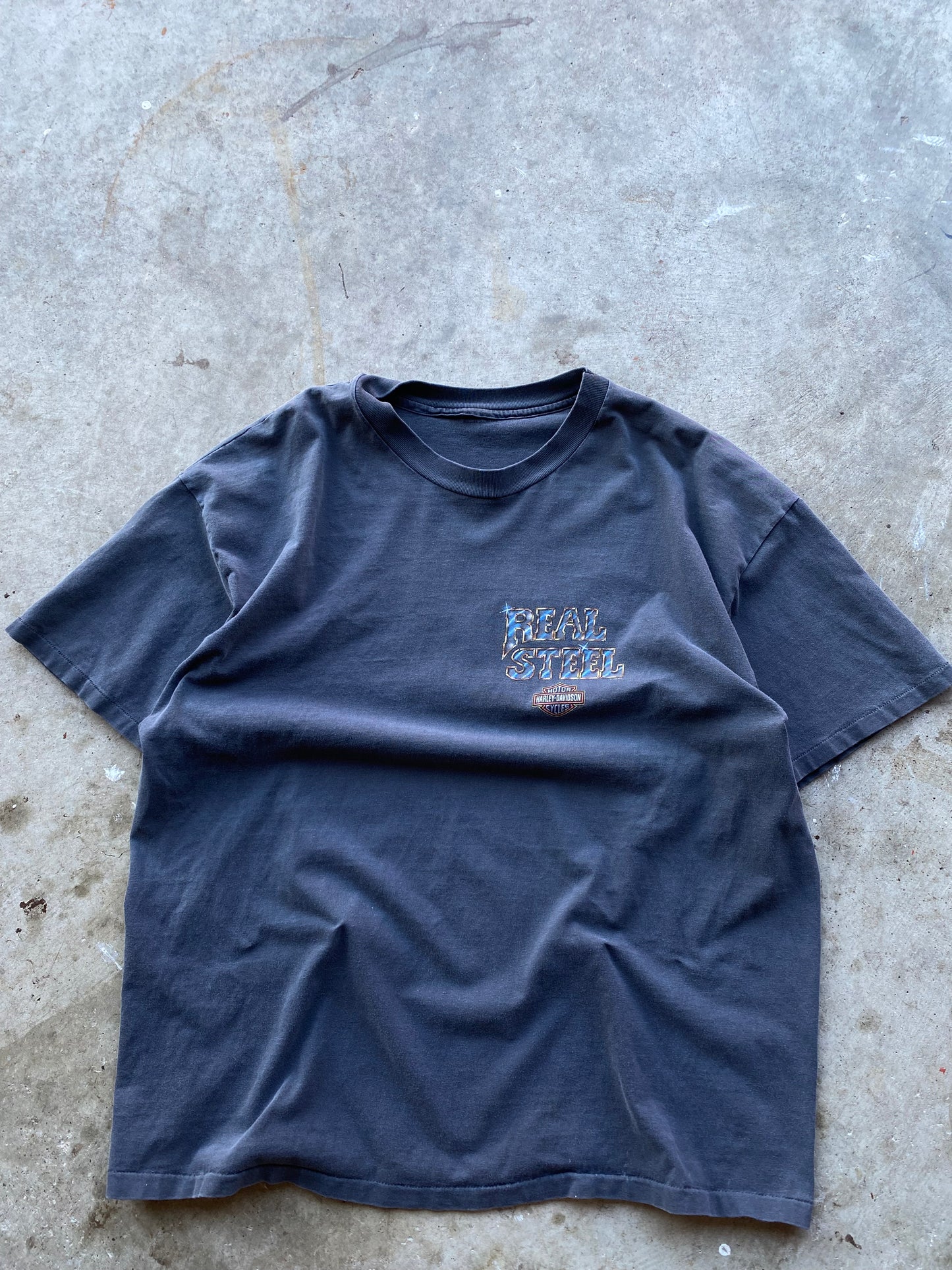 Vintage Harley Davidson Real Steel shirt size XXL