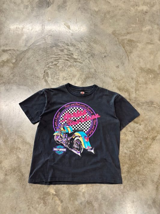 Vintage Harley Davidson Rock and Roll shirt size large