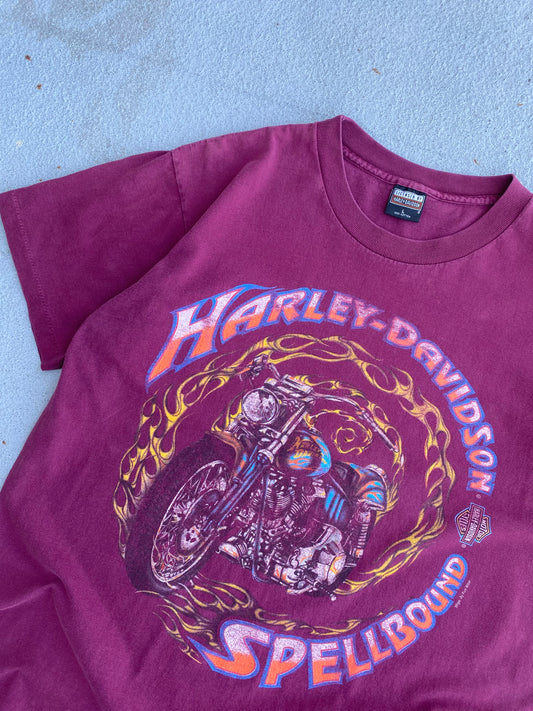 Vintage Harley Davidson Spell bound shirt Size Large