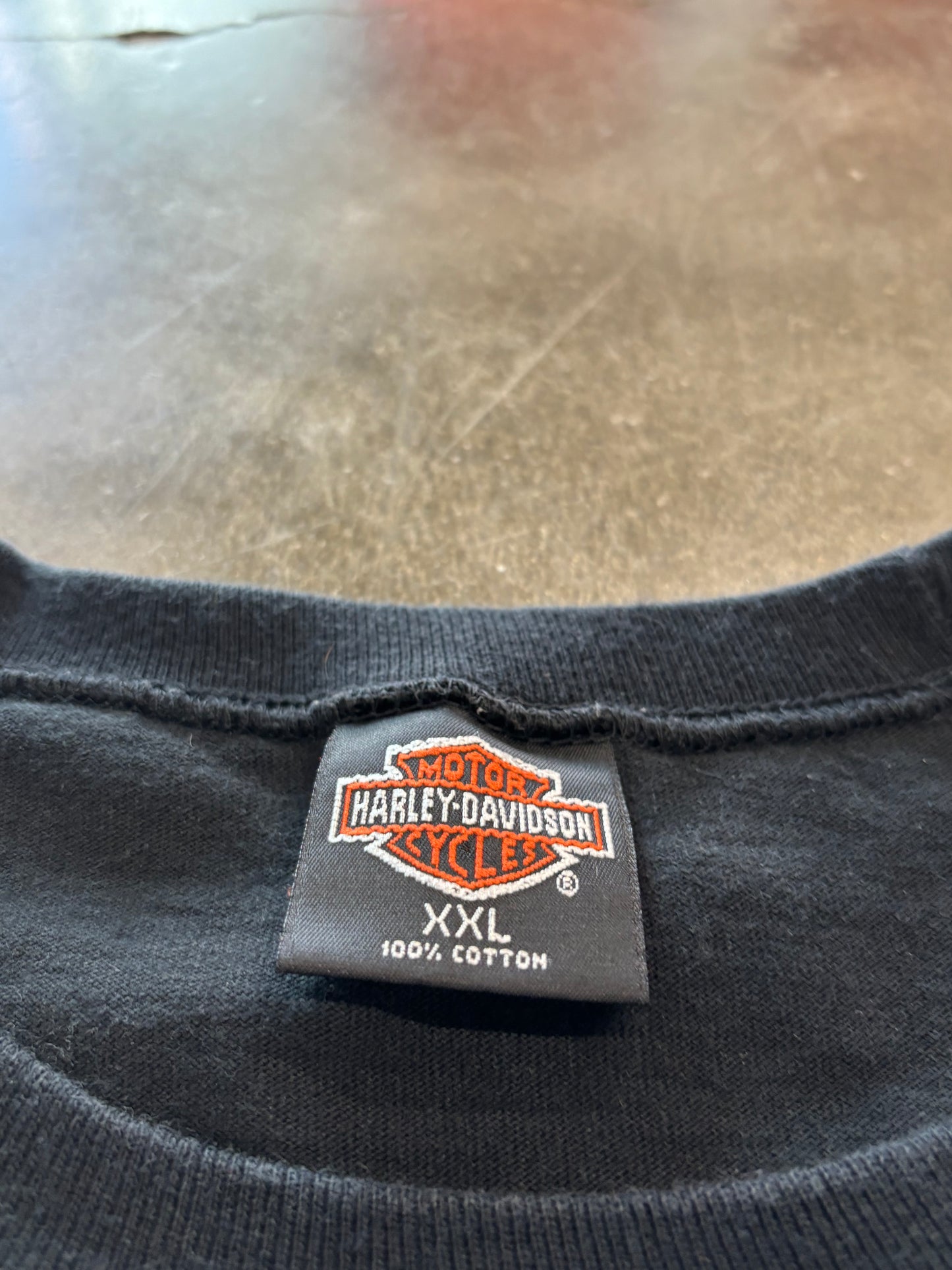 Vintage Harley Davidson Purple lighting shirt size xxl