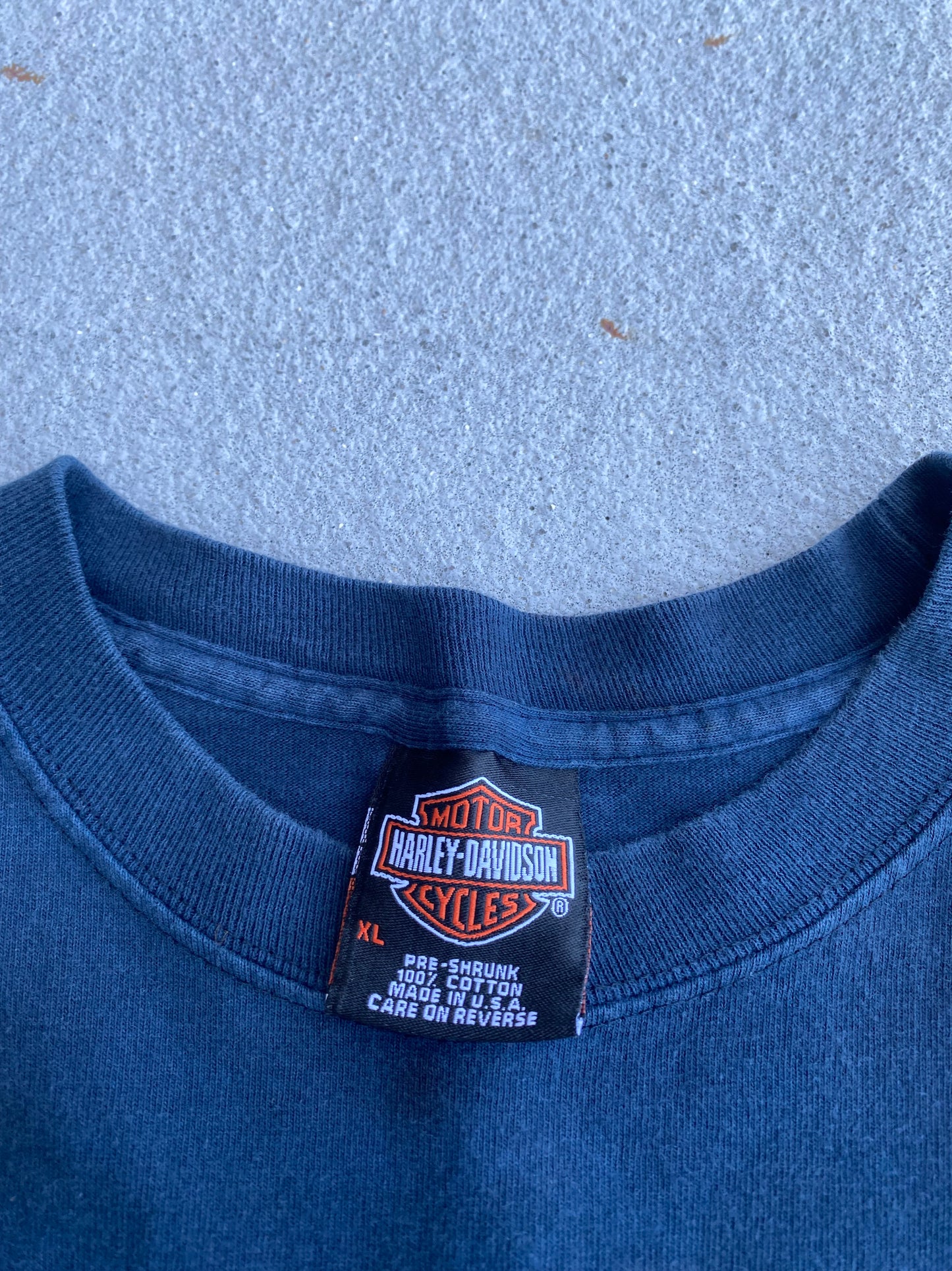 Vintage Harley Davidson Rainbow Shield size extra large long sleeve shirt