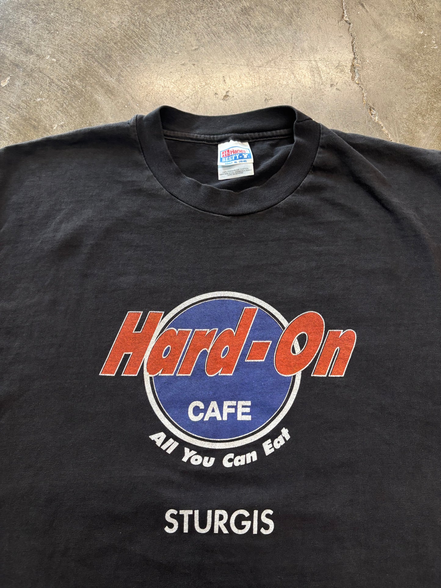 Vintage Sturgis Hard on shirt size xl