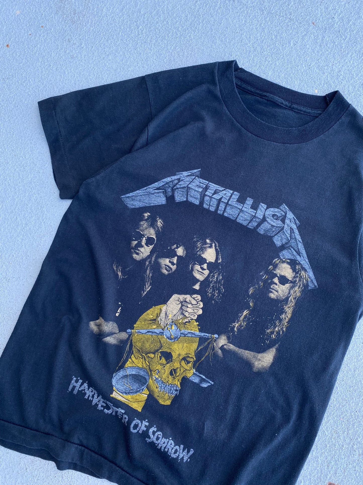 Vintage 80’s Metallica band shirt size medium