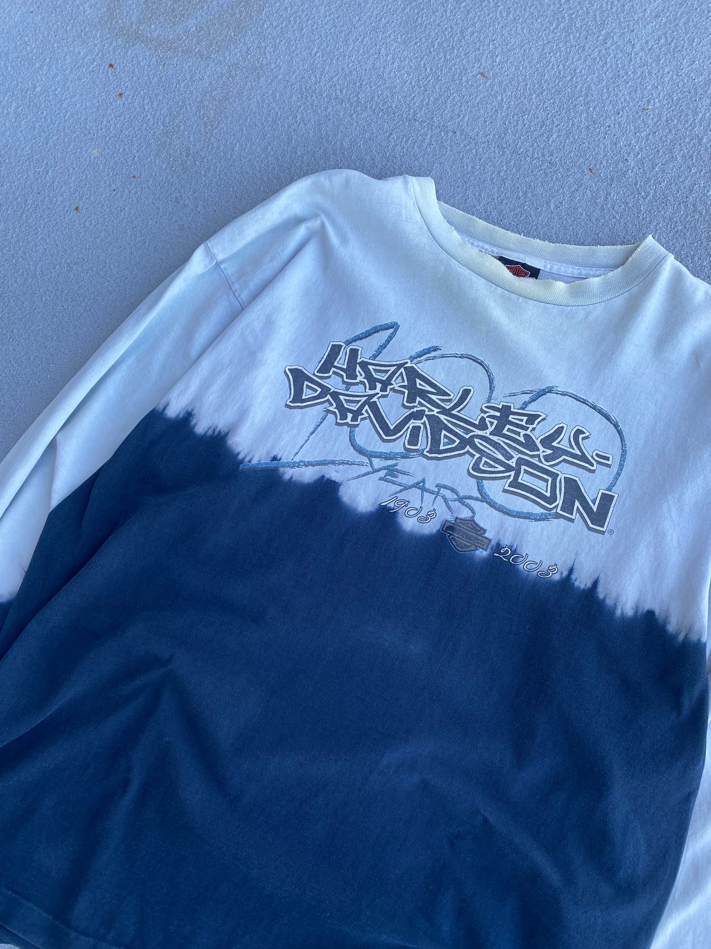 Vintage Harley Davidson Grafitti Long sleeve size extra large