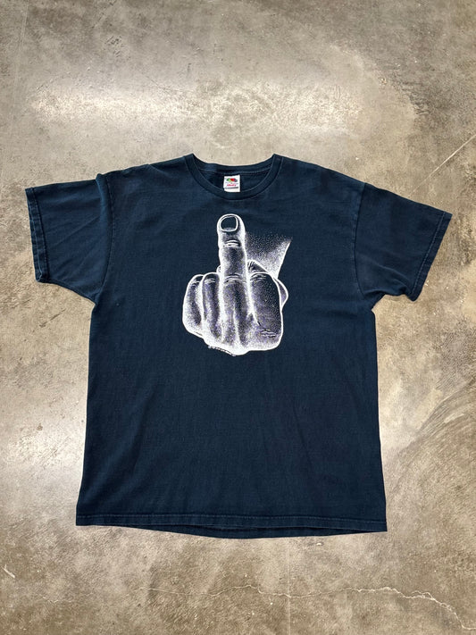 Vintage Middle finger shirt size xl