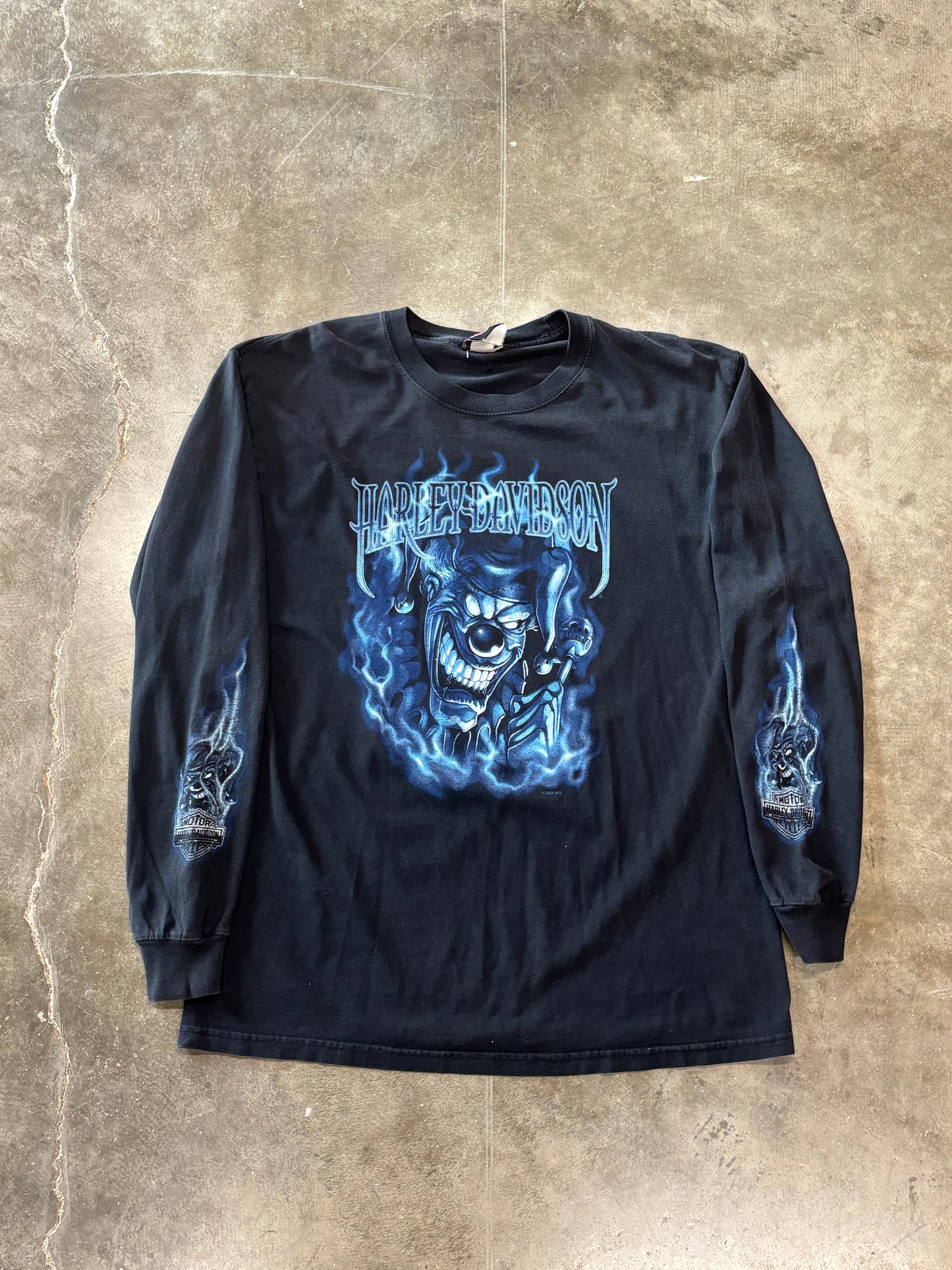 Vintage Harley Davidson Joker shirt size large