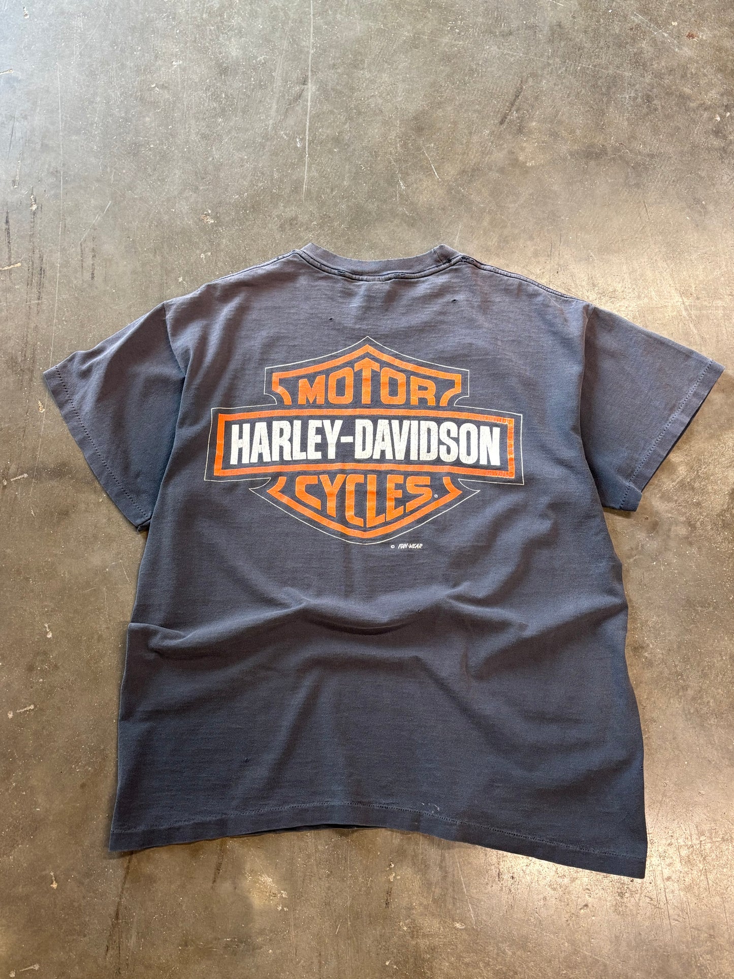Vintage Harley Davidson Lightning shirt size large