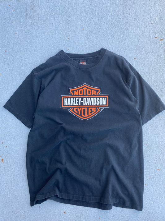 Vintage Harley Davidson shield logo shirt size XL