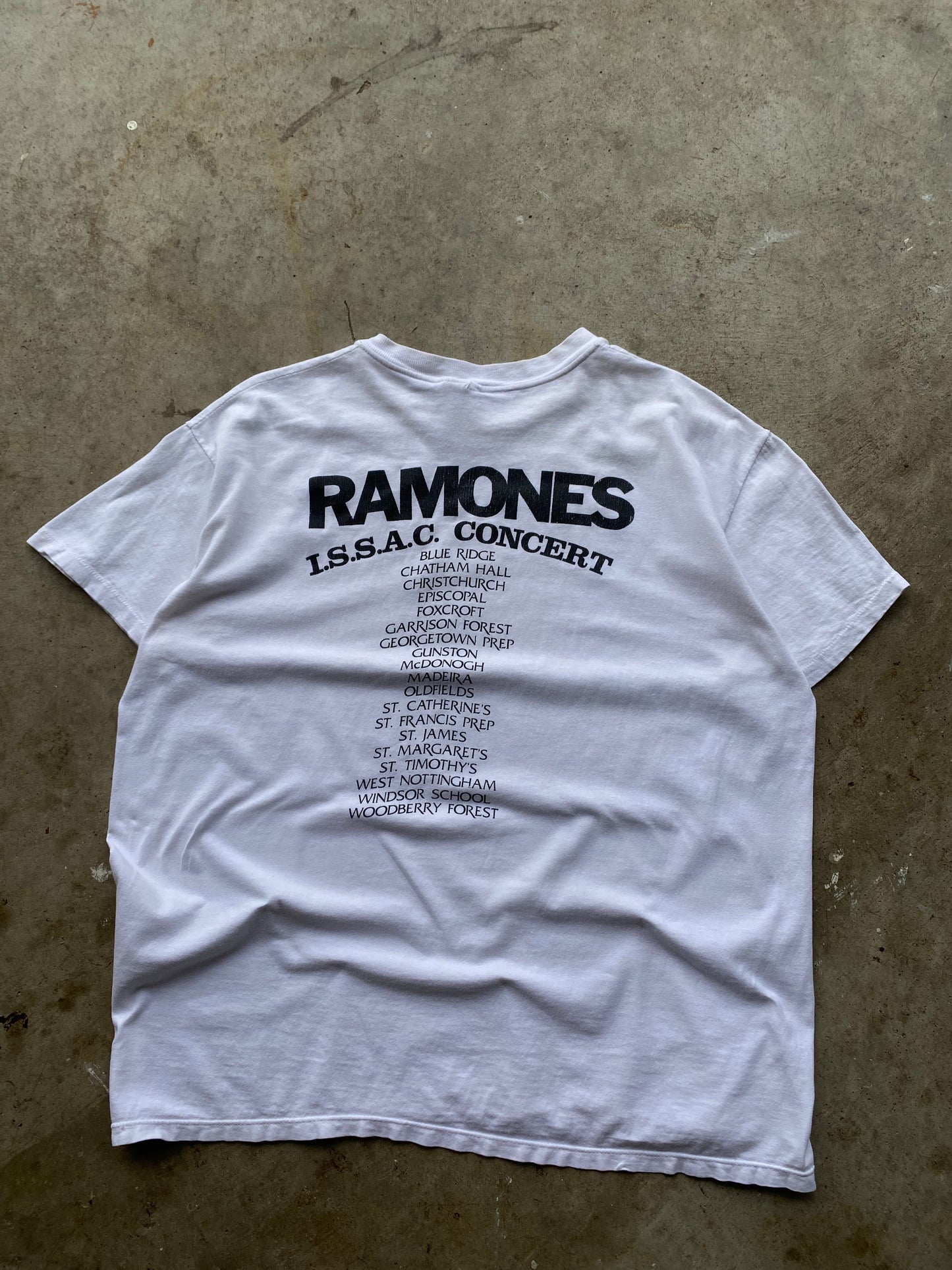 Vintage 80’s Ramones Shirt Size Extra large