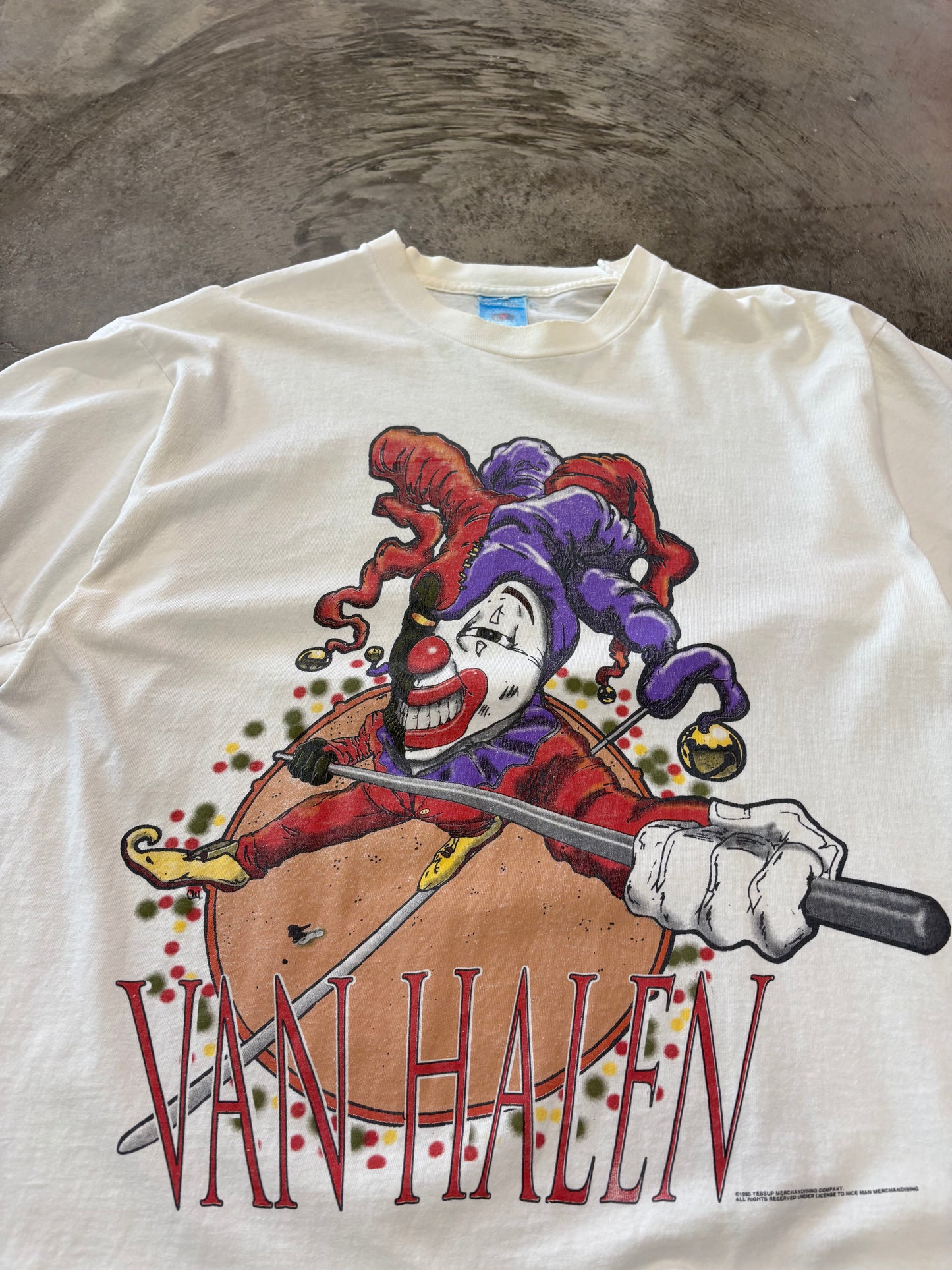 Vintage Van Halen Balance shirt size XL