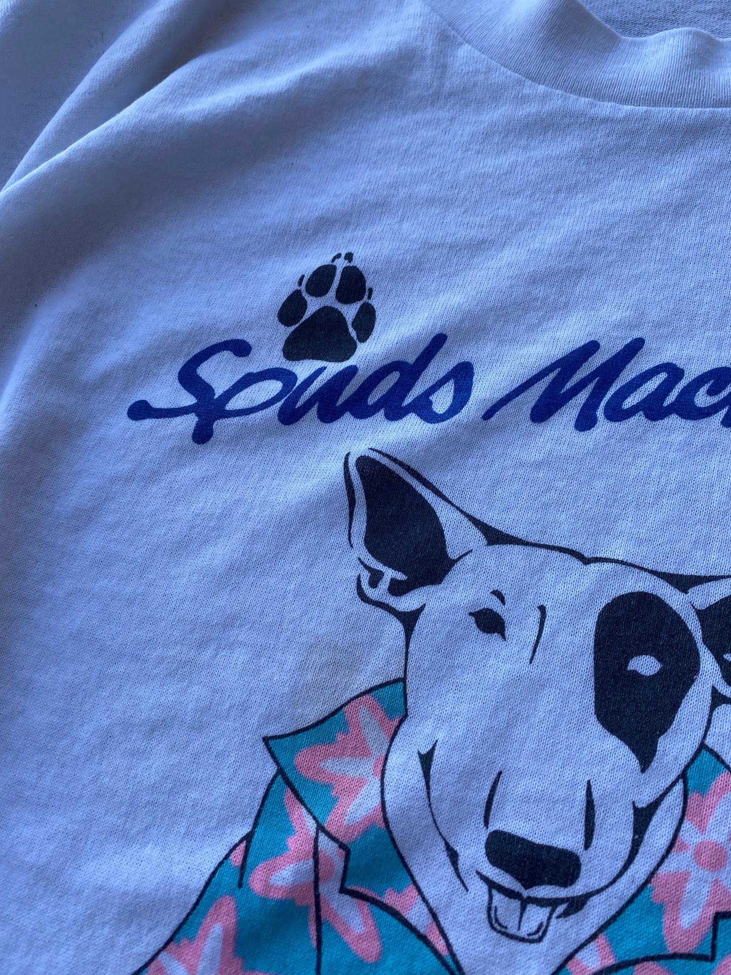 Vintage Spuds Mackenzie Distressed shirt Size Large