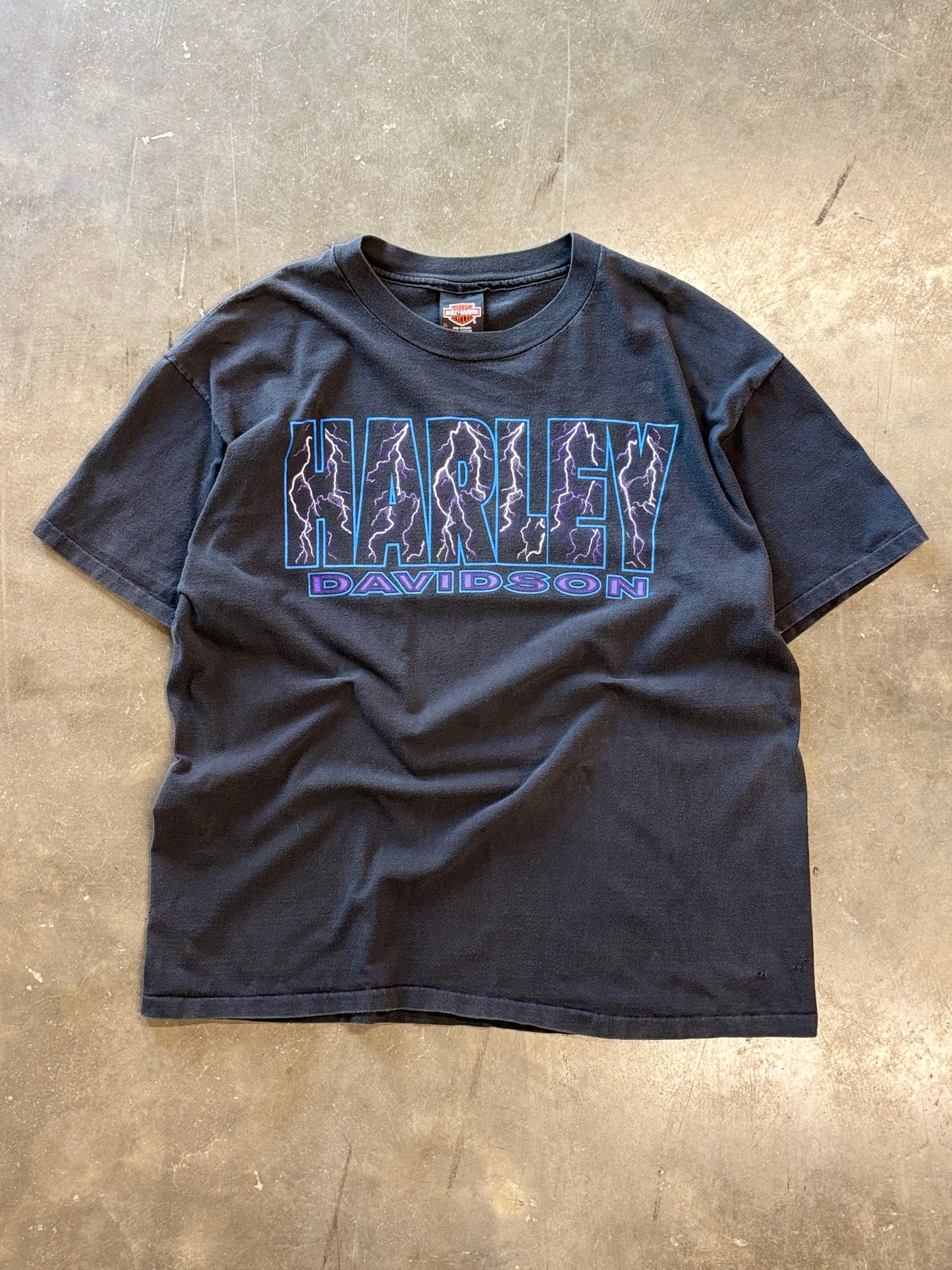 Vintage Harley Davidson lighting shirt size extra large