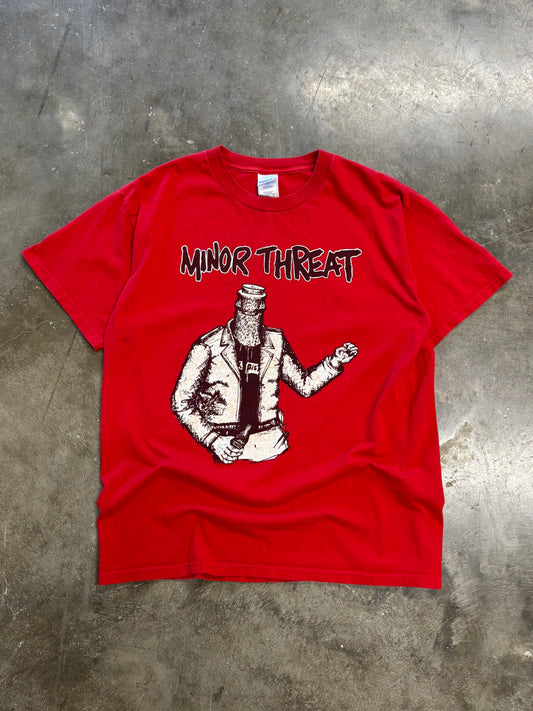 Vintage Minor Threat shirt size large