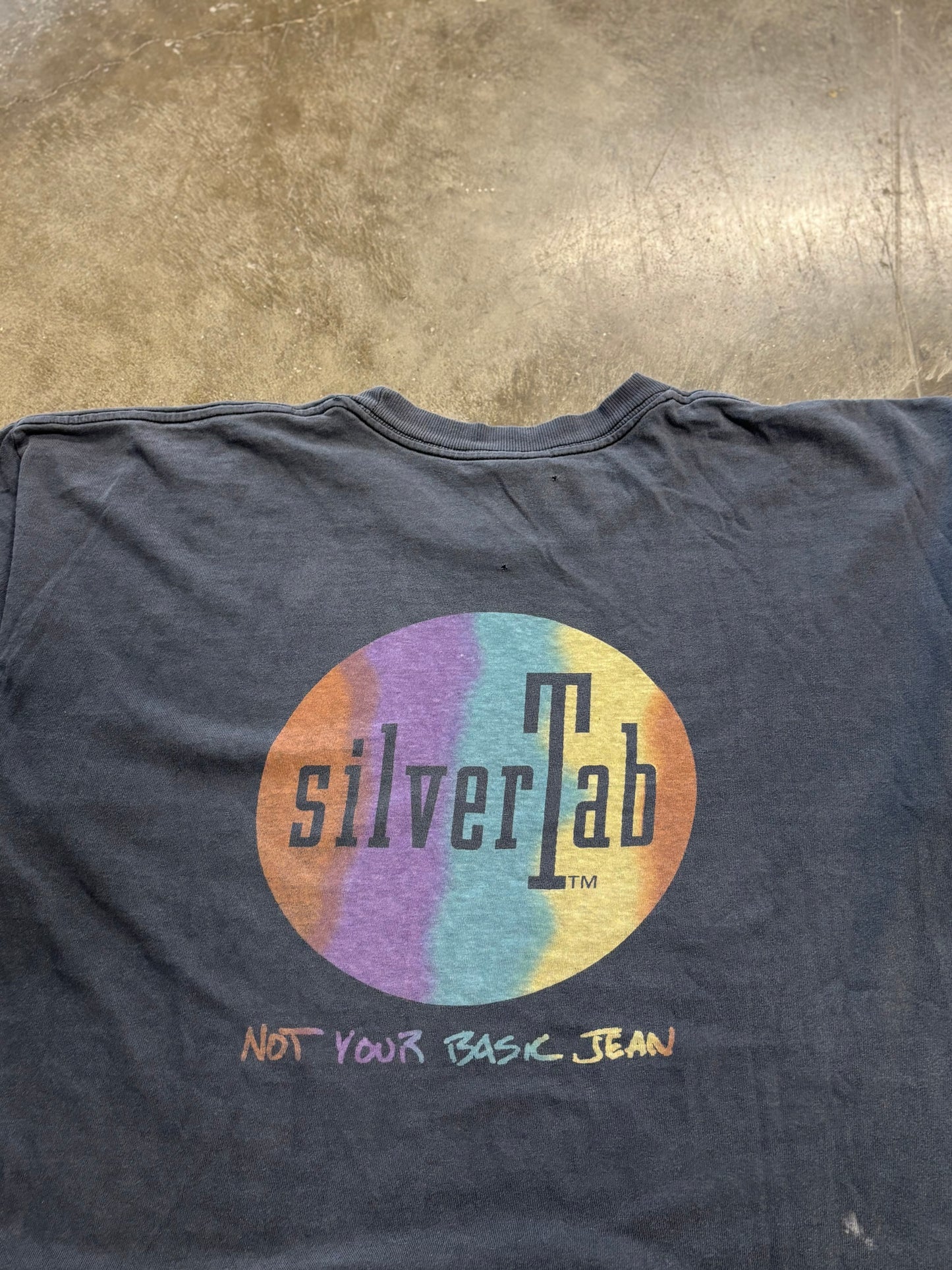 Vintage Faded Silvertab shirt size large