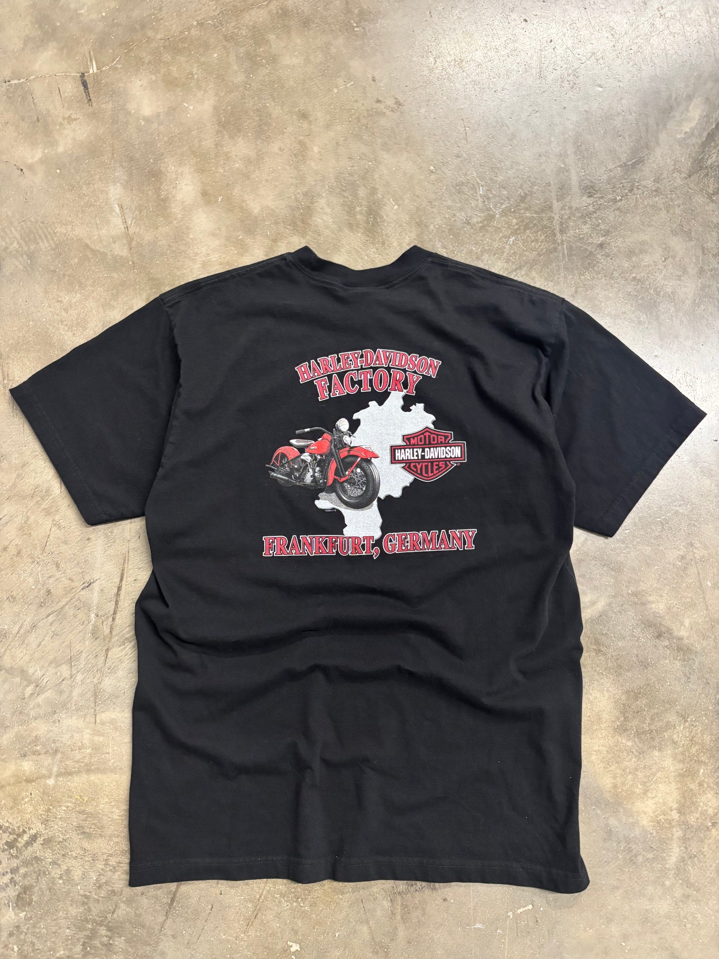 Vintage Harley Davidson Batwing web shirt size extra large