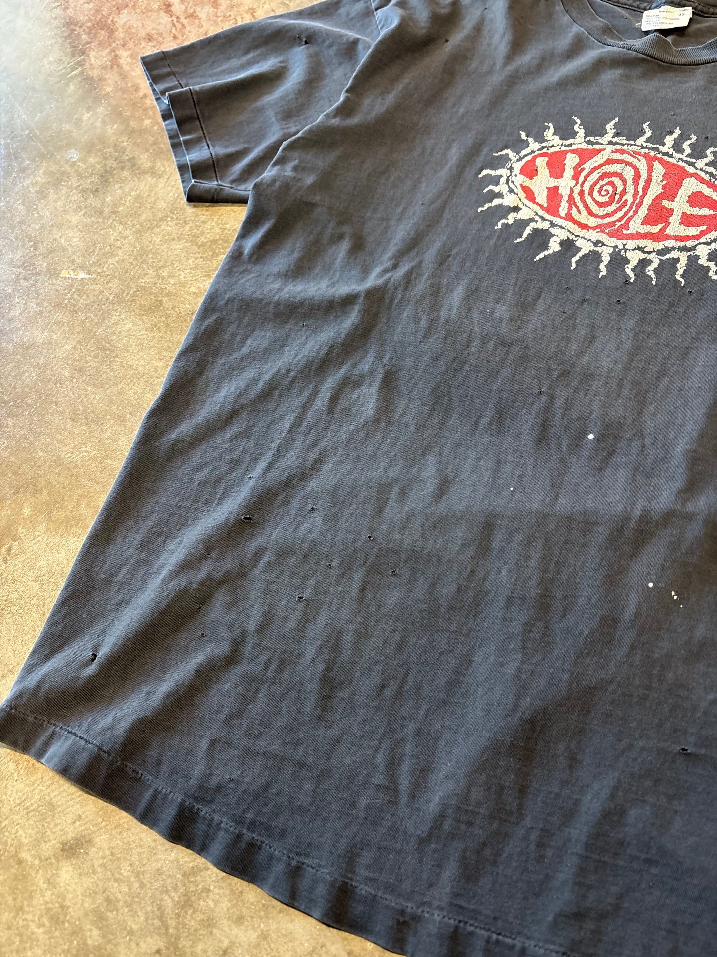Vintage Hole Band shirt size extra large