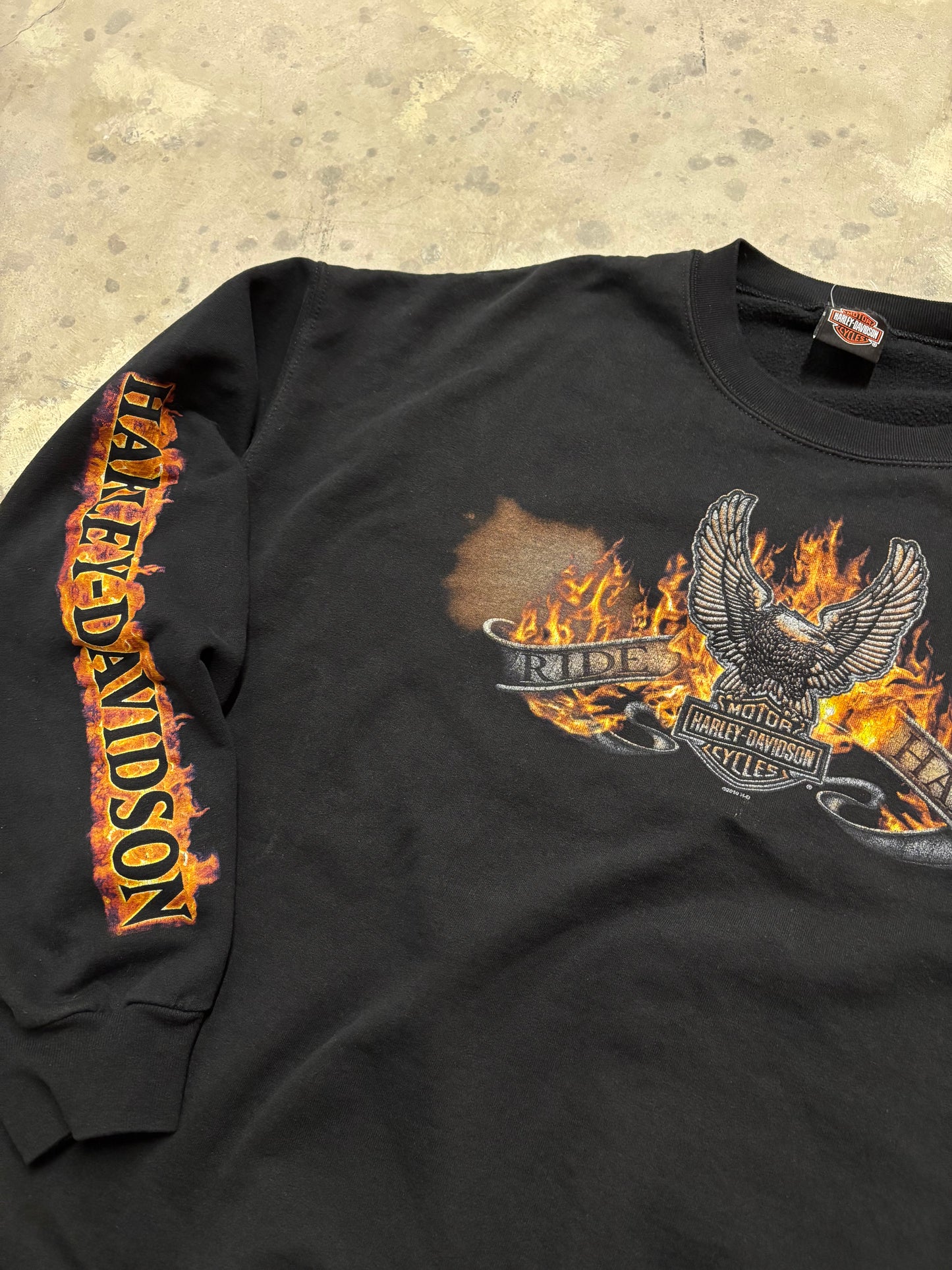 Harley Davidson Ride Hard Crewneck size XXL