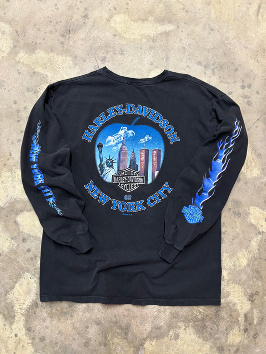 Vintage Harley Davidson NYC long sleeve size large
