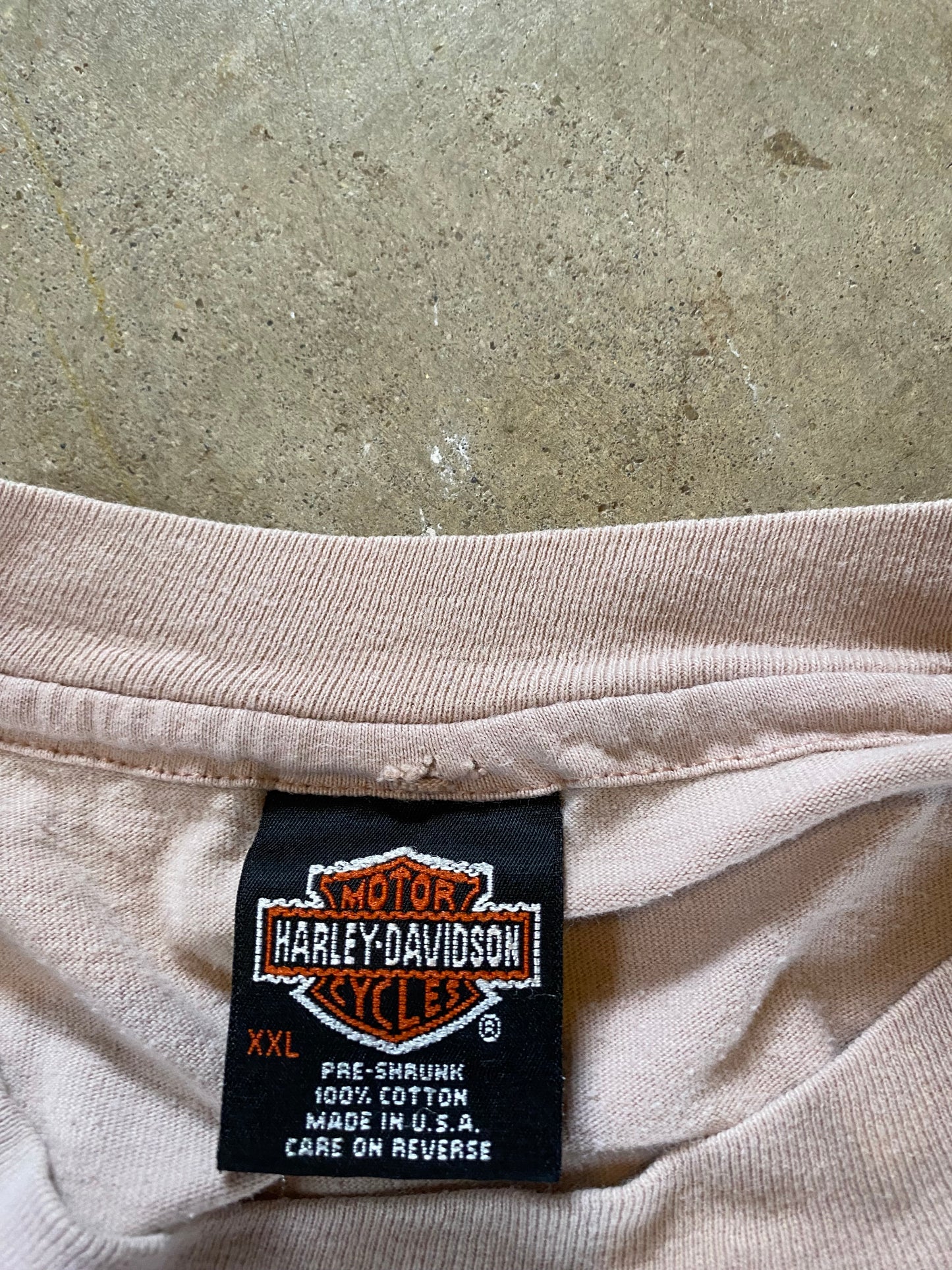 Vintage Earth Tone Harley Davidson shirt Size XXL