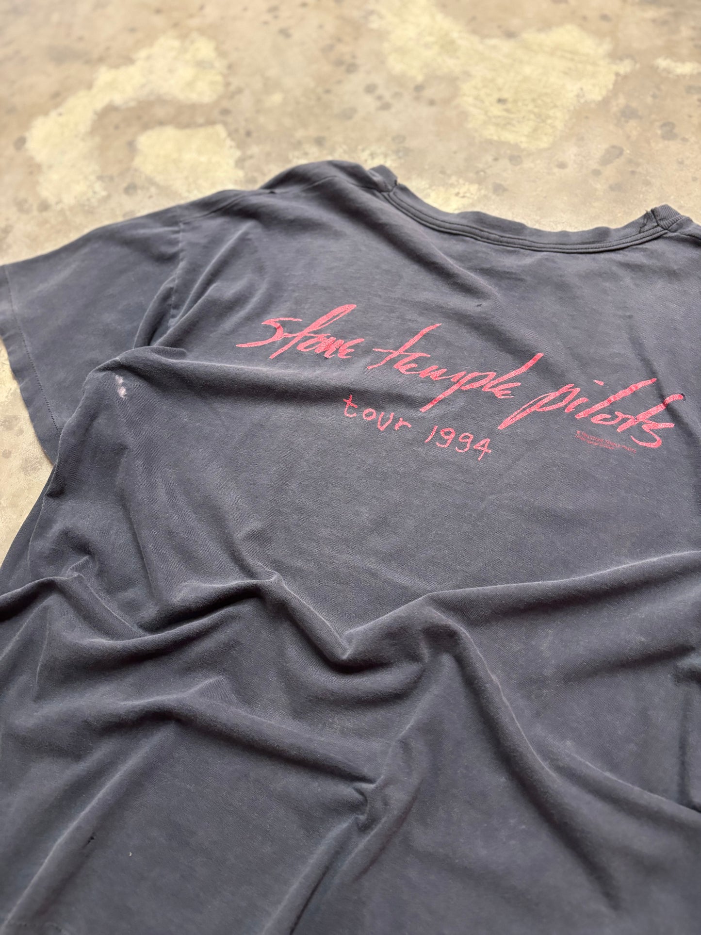 Vintage stone temple pilots 1994 tour shirt distressed XL