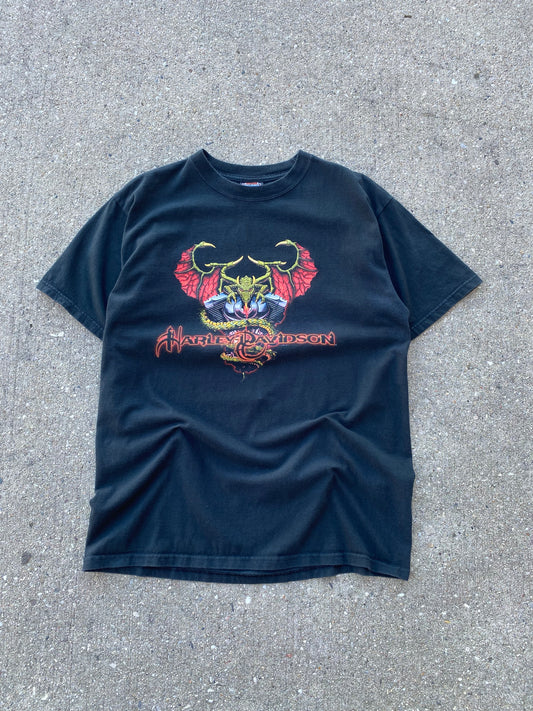 Vintage Harley Davidson Dragon shirt size large