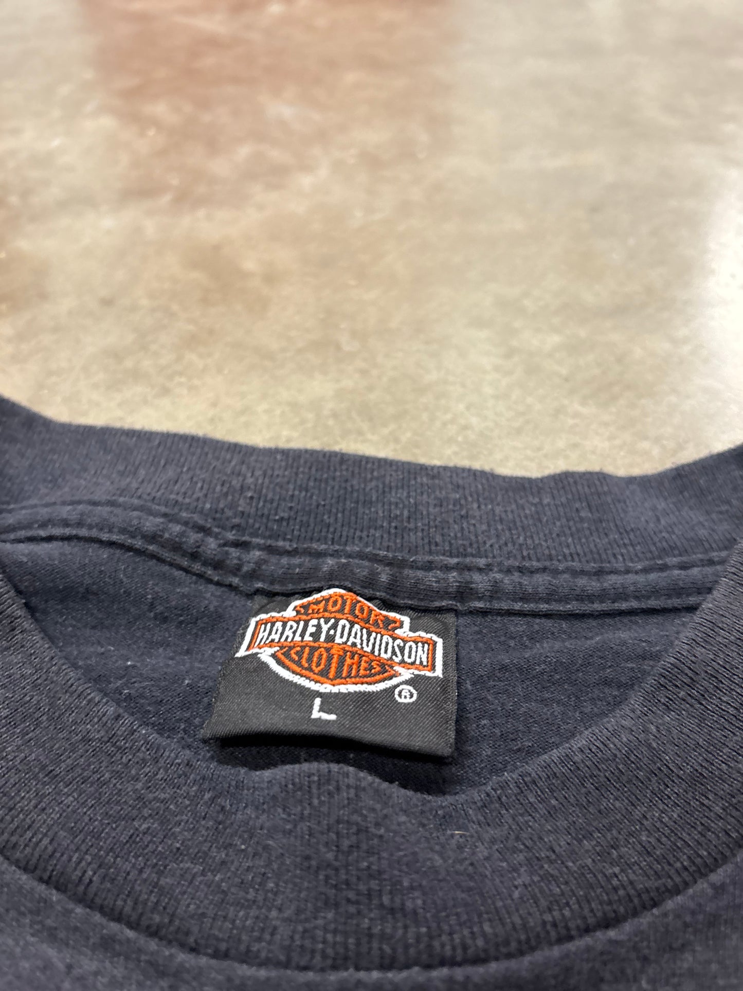 Vintage Harley Davidson Hand of god shirt size large