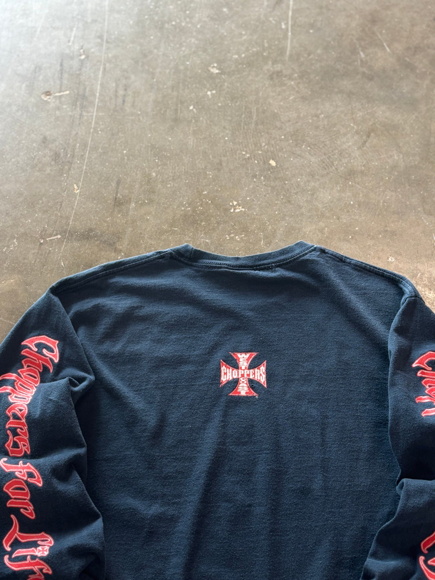 Vintage West coast choppers long sleeve large