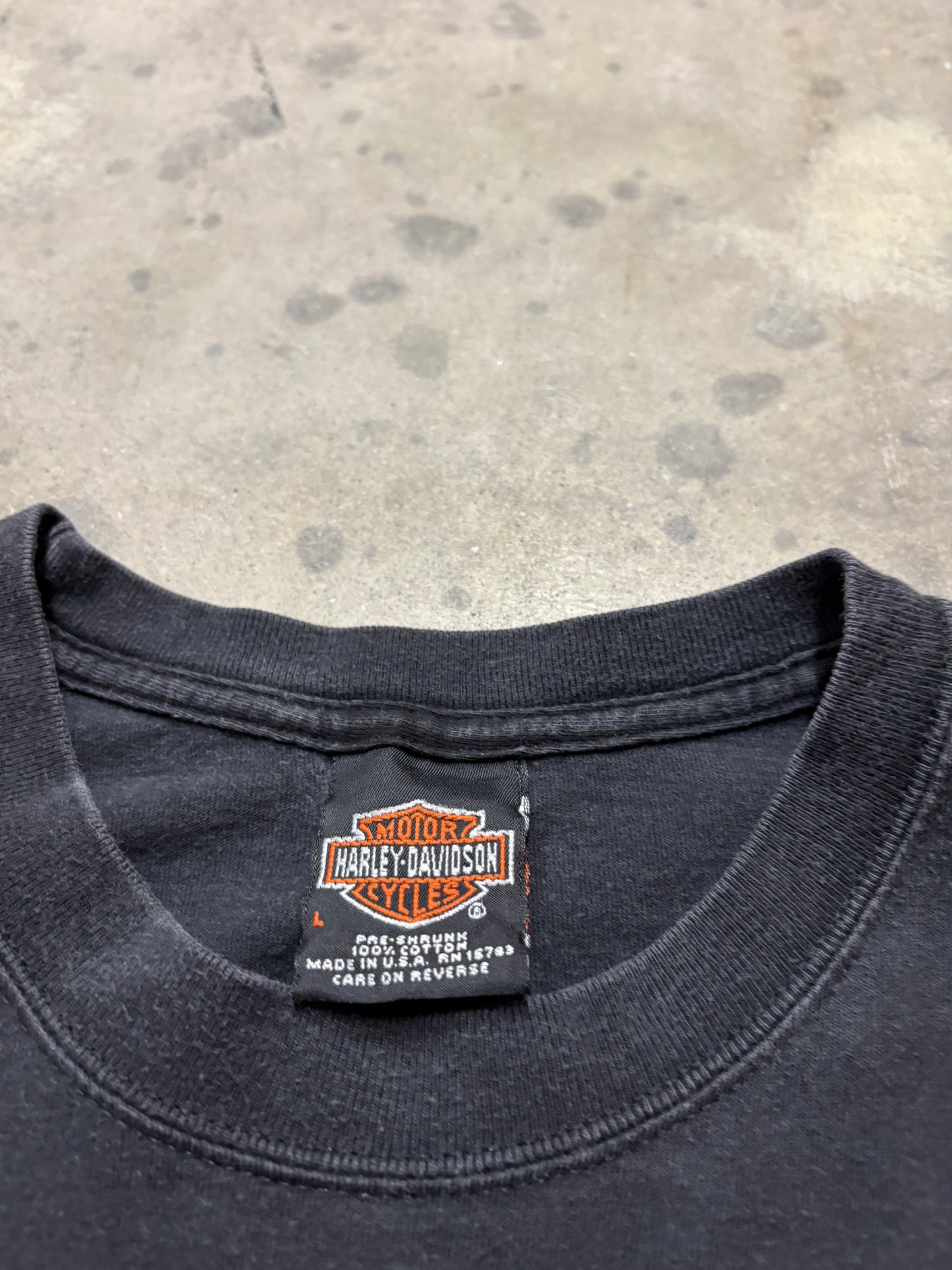 Vintage Harley Davidson Shovelhead shirt size large