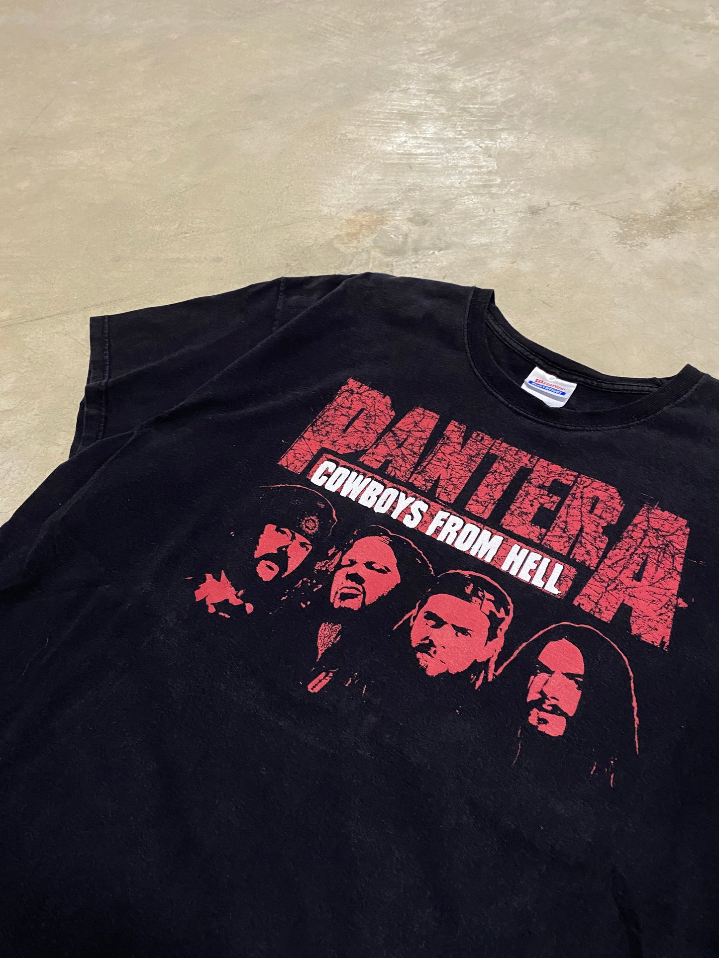 Y2K Pantera Cowboys From Hell Band shirt Size XXL