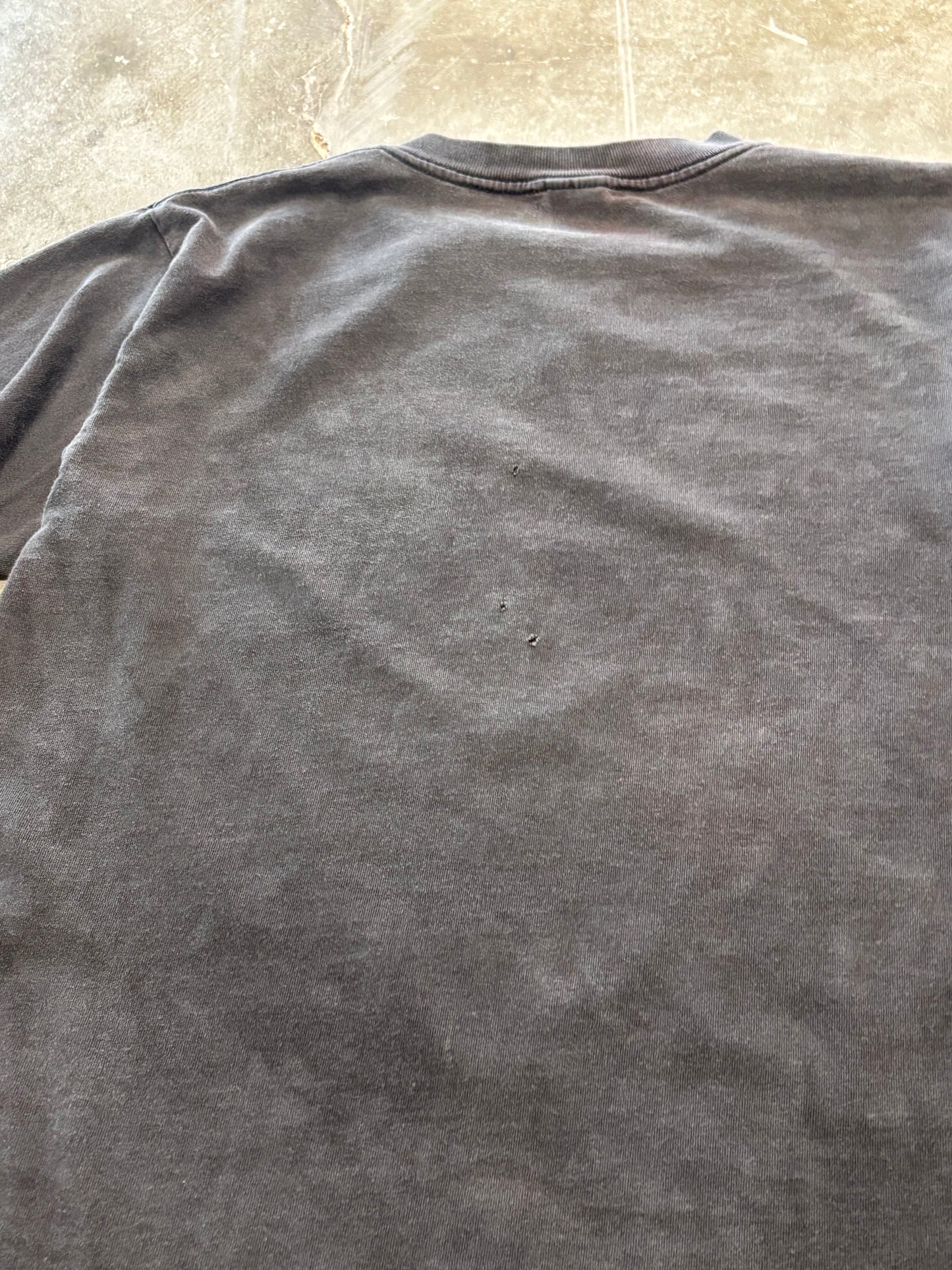 Vintage Get A Job Fashion Victim faded out shirt size large