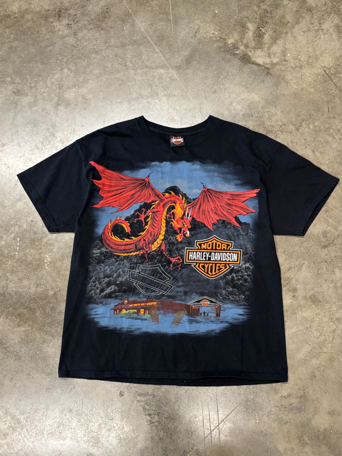 Harley Davidson Smokey Mountain shirt size xl